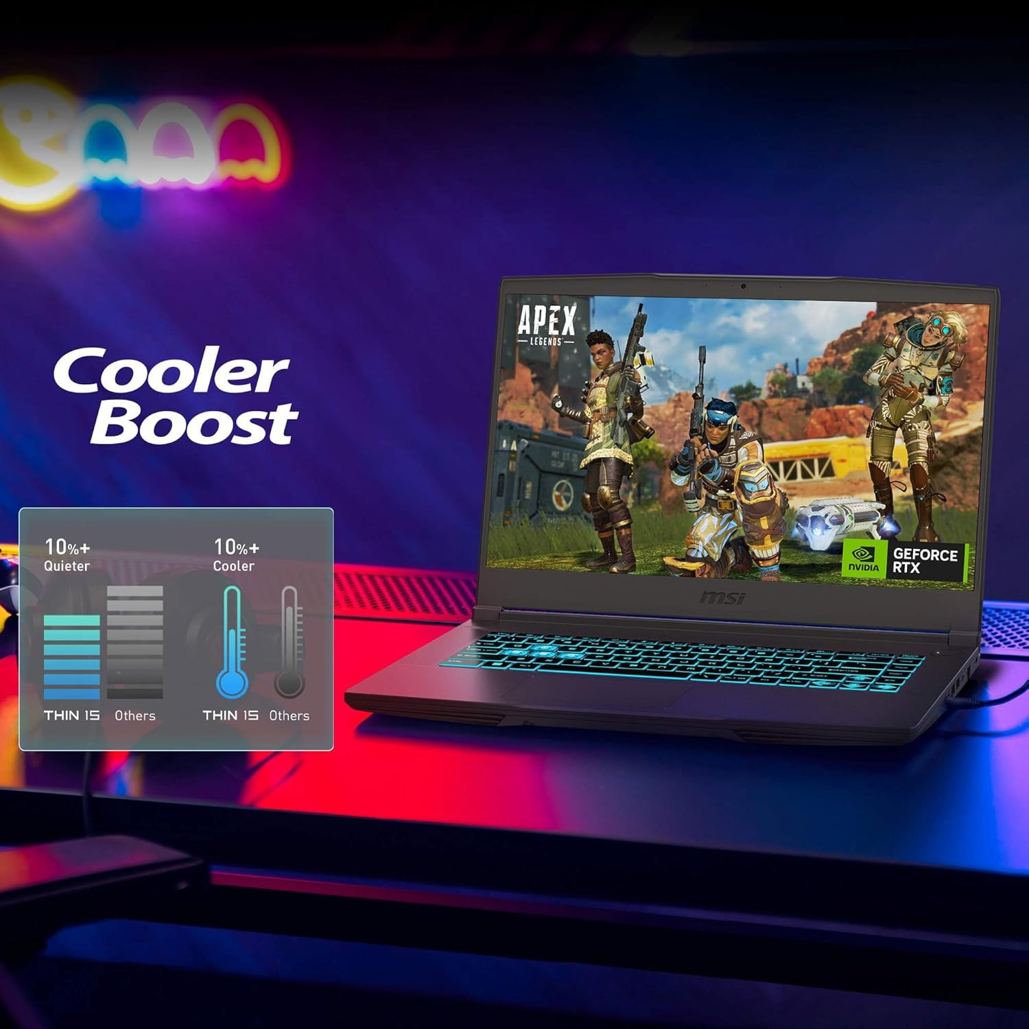 Thin 15 B13VE-1697CA 15.6″ 144Hz Gaming Laptop Intel® Core™ I5-13420H RTX 4050 1