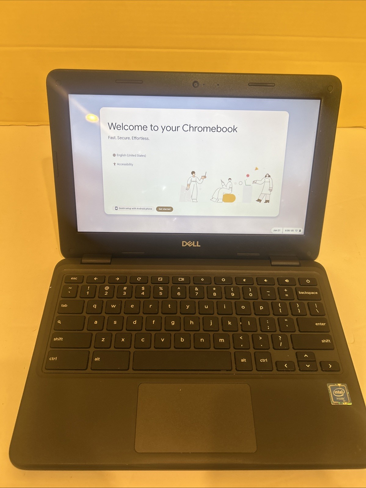 Dell Chromebook 3100 Touchscreen – Fully Functional – Screen Blemishes screen