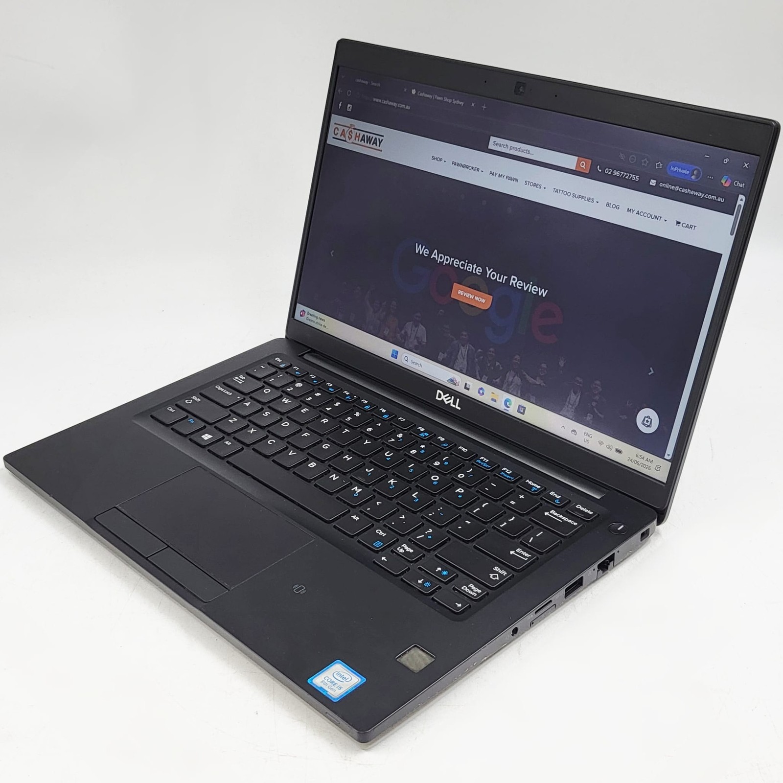 Dell Latitude 7390 13.3″ Touchscreen Laptop i5-8250U 8GB RAM 256GB SSD Win 11 Pr
