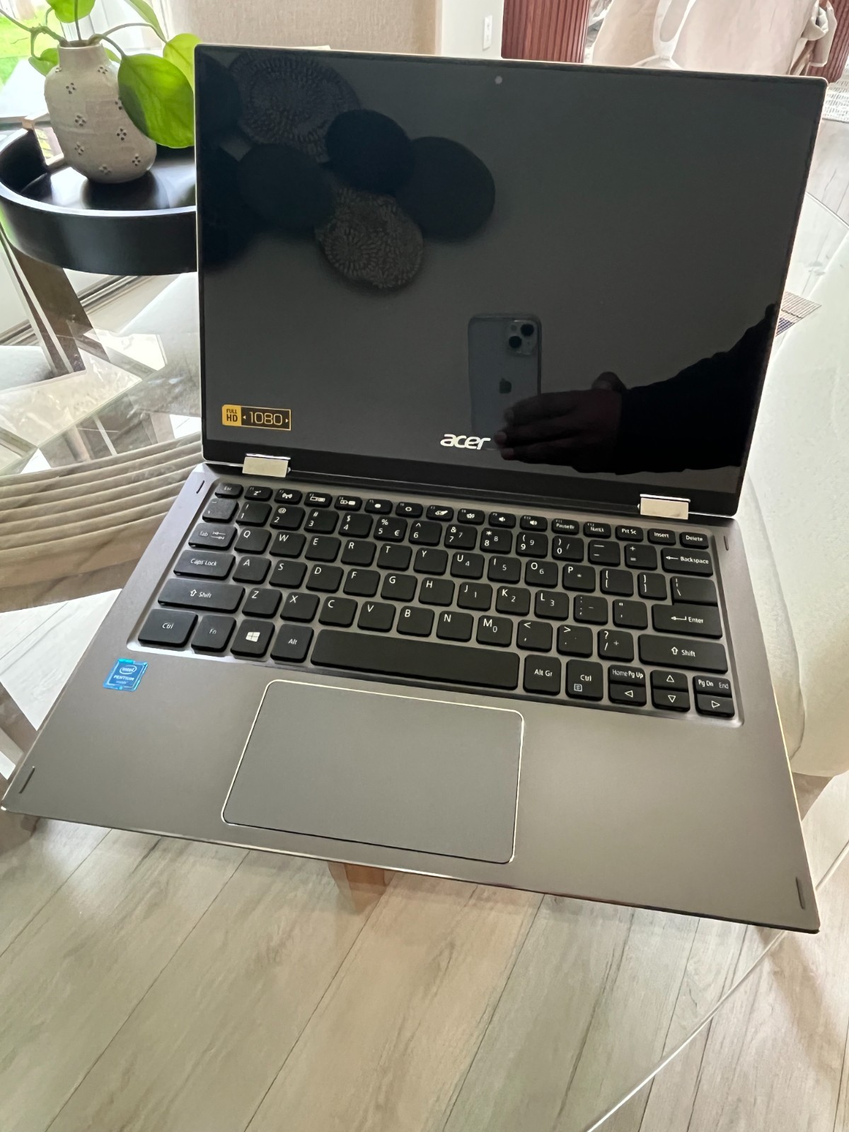 Acer SP111-32N-P6CV Spin 1 11.6″ FHD Touchscreen Pentium N4200