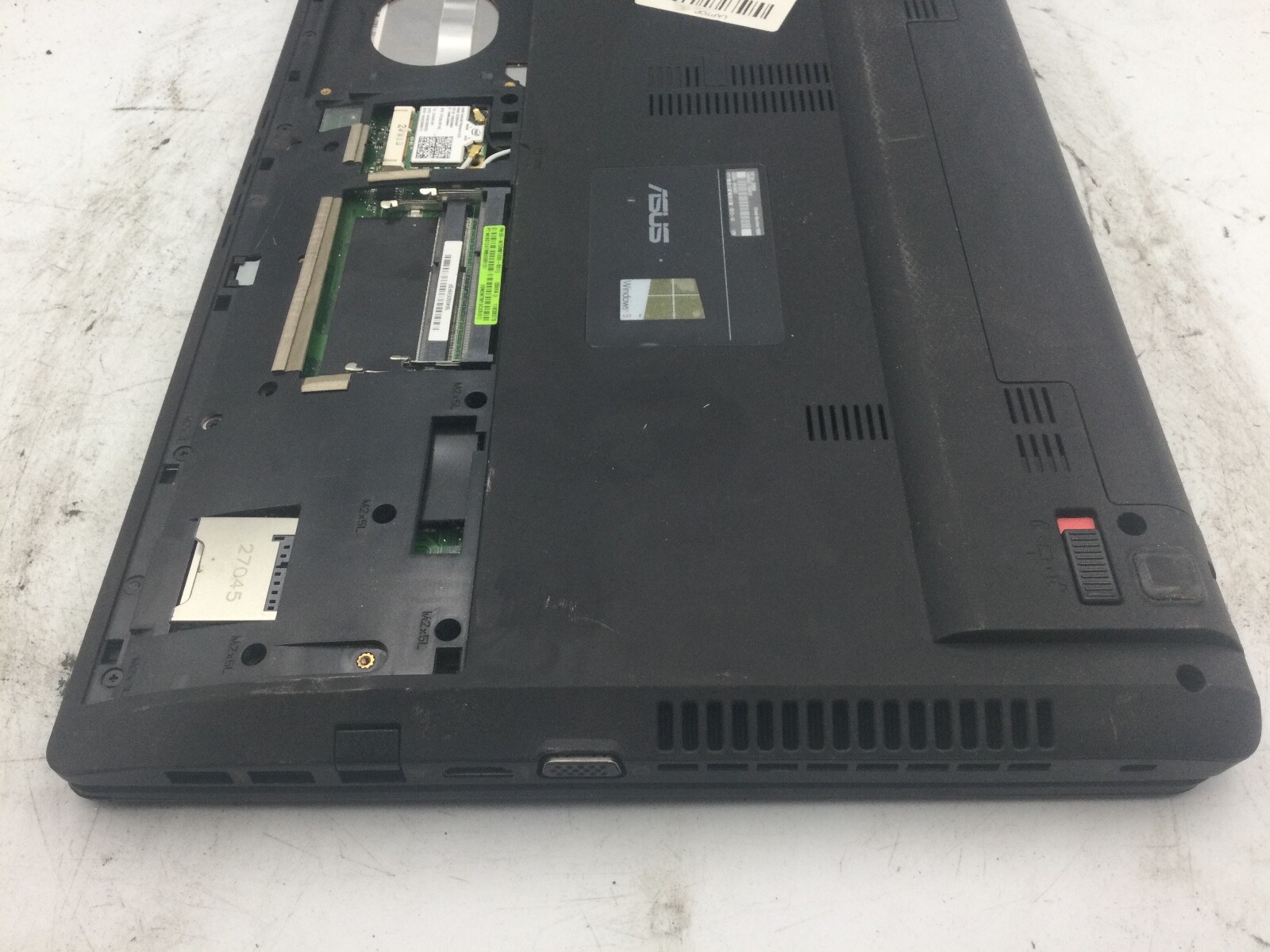 ASUS Q500A – BOOTS TO BIOS – INTEL CORE I5 3210 – NO RAM – 15″ – READ DESC – BB!