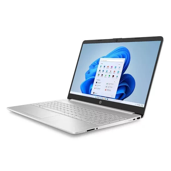 HP 15.6″ Silver Laptop – Intel i3, 8GB RAM, 256GB SSD, Windows Home S Mode