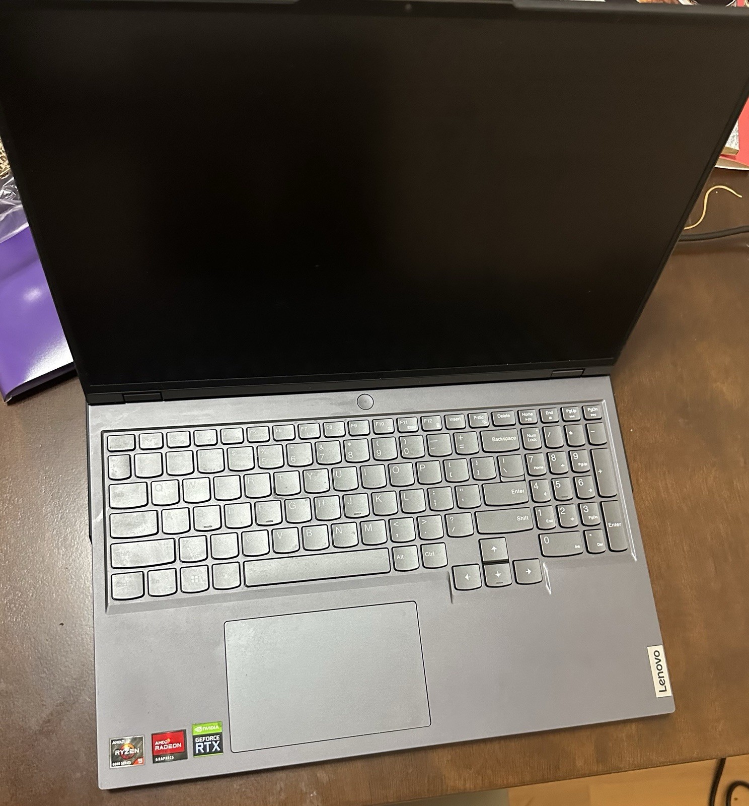 Lenovo LEGION 5 PRO, R9 6900HX, 16GB, 1TB, 3070 Ti Laptop QHD USED FACTORY RESET