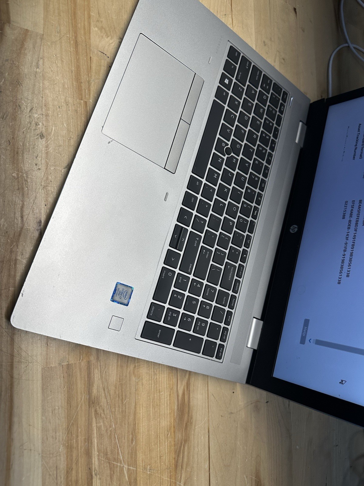 HP ProBook 650 G5 i7-8665U 16GB RAM NO SSD – BROKEN HINGE/FRAME *FOR REPAIR*