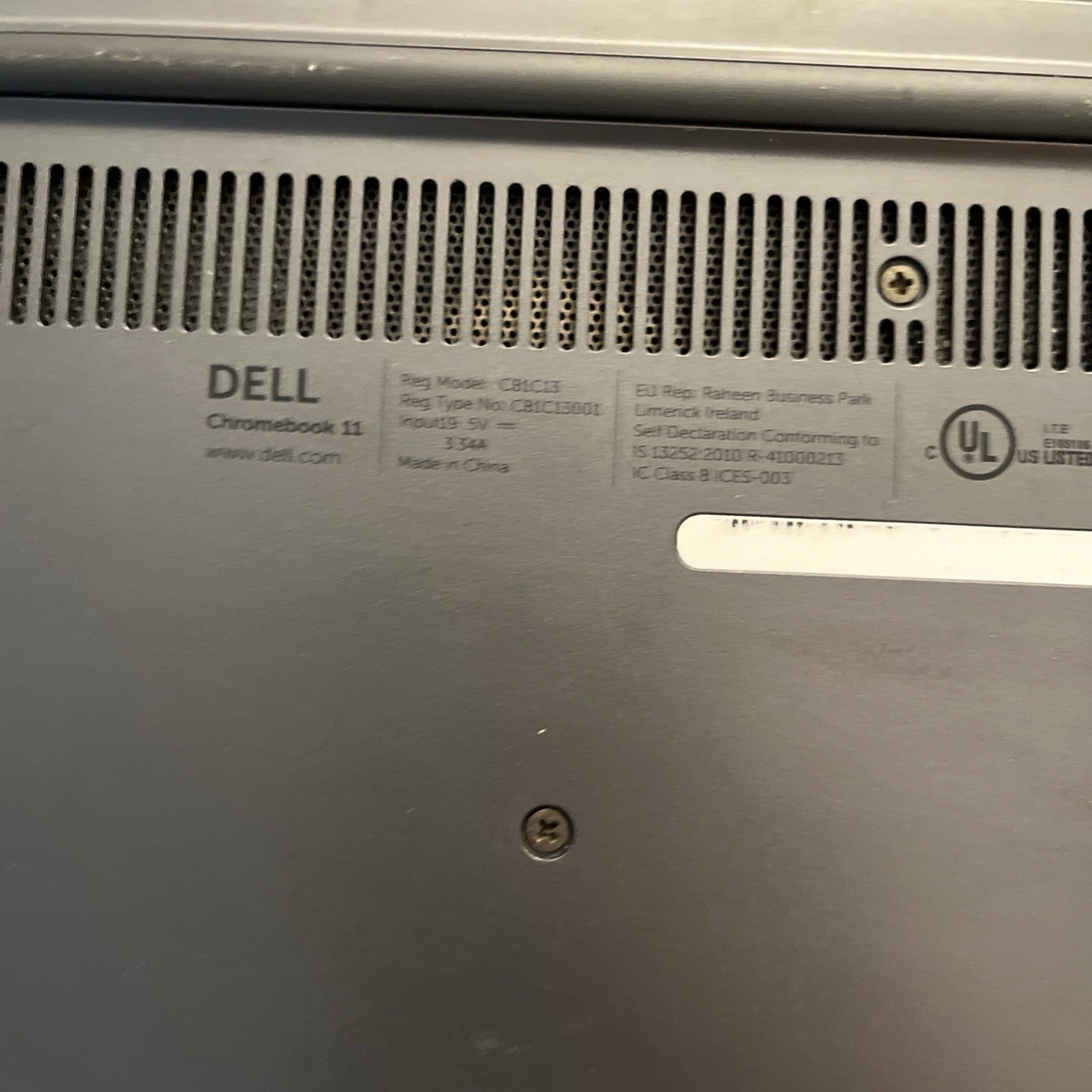 Dell Chromebook 11 CB1C13 1.4Ghz 4GB Ram 16GB SSD Chrome OS