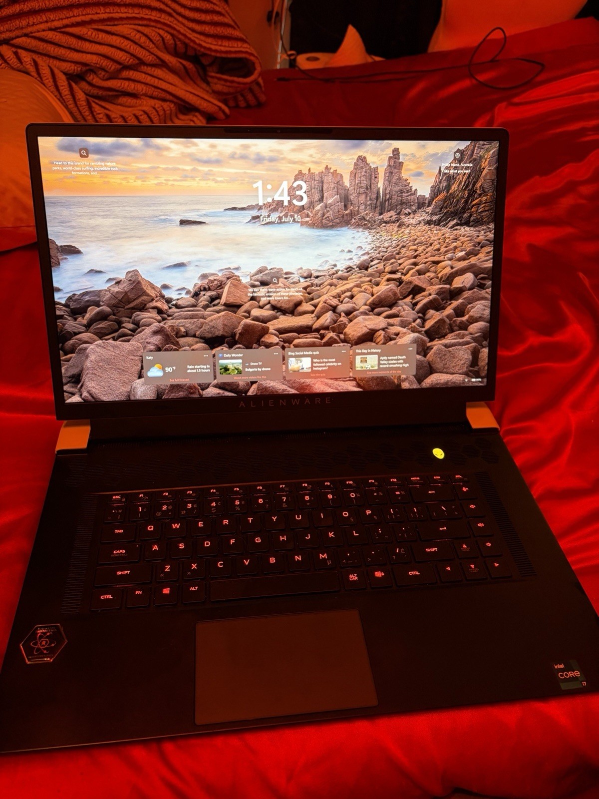 Alienware x17 R1 i7-11800H 16GB RAM 1TB SSD 17.3″ FHD 165Hz RTX 3070 W11