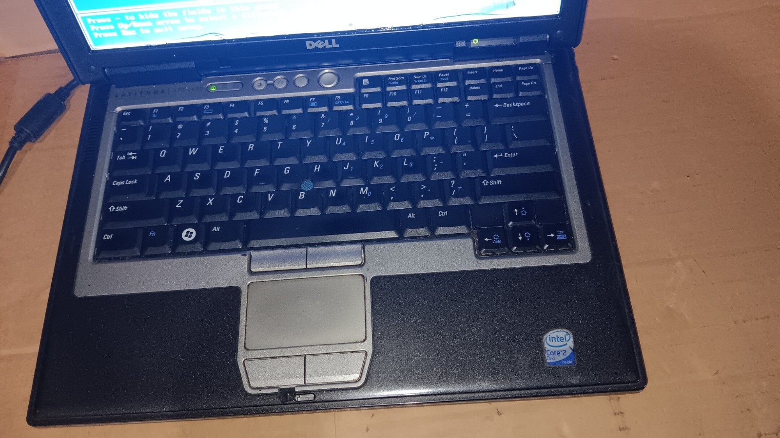 Dell Latitude D630 ATG Rugged Laptop Intel C2D @ 2.20 GHz 80 GB HD 14 LCD Screen