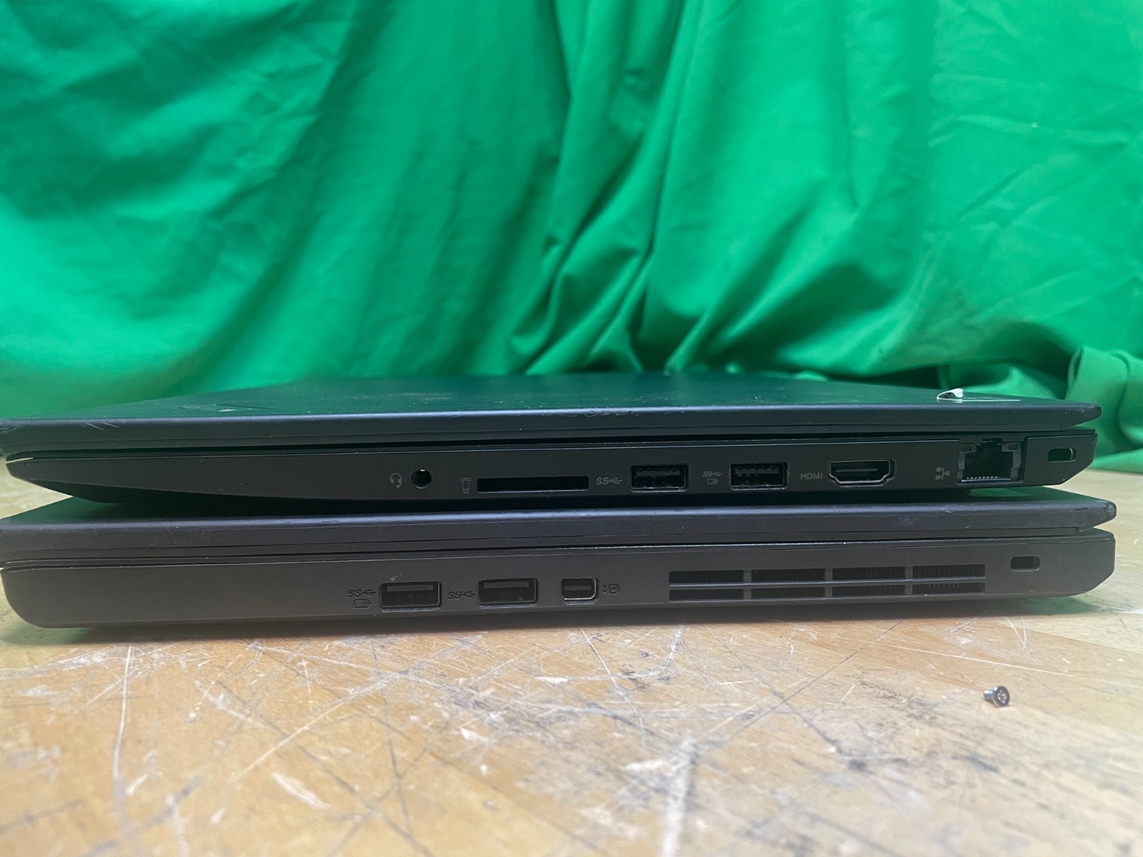 LOT OF 2 – LENOVO T570/T550 LAPTOPS – BAD KEYBOARDS – REPAIRS/PARTS -I5