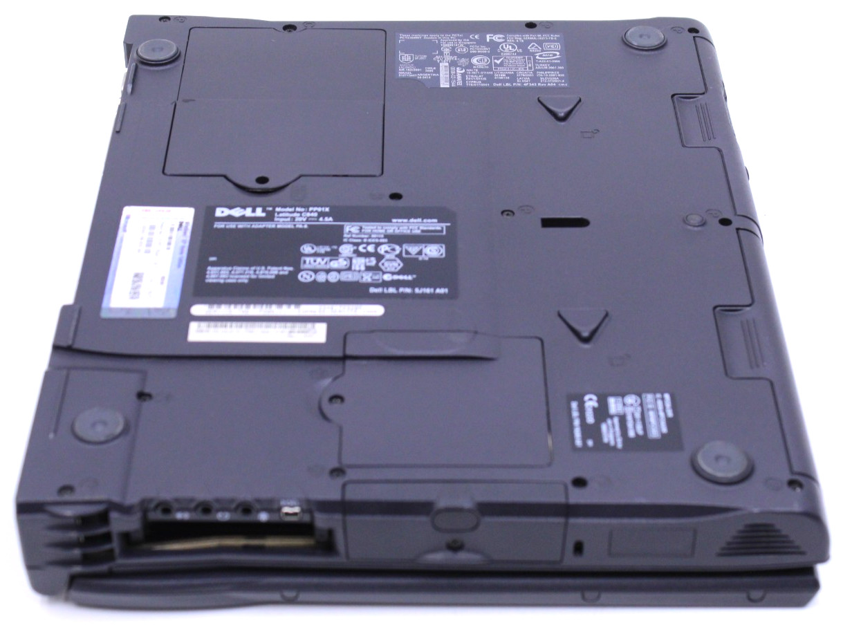 Dell Latitude C840 Pentium 4 @1.60GHz 1GB RAM 80GB HDD Windows XP Pro SP3
