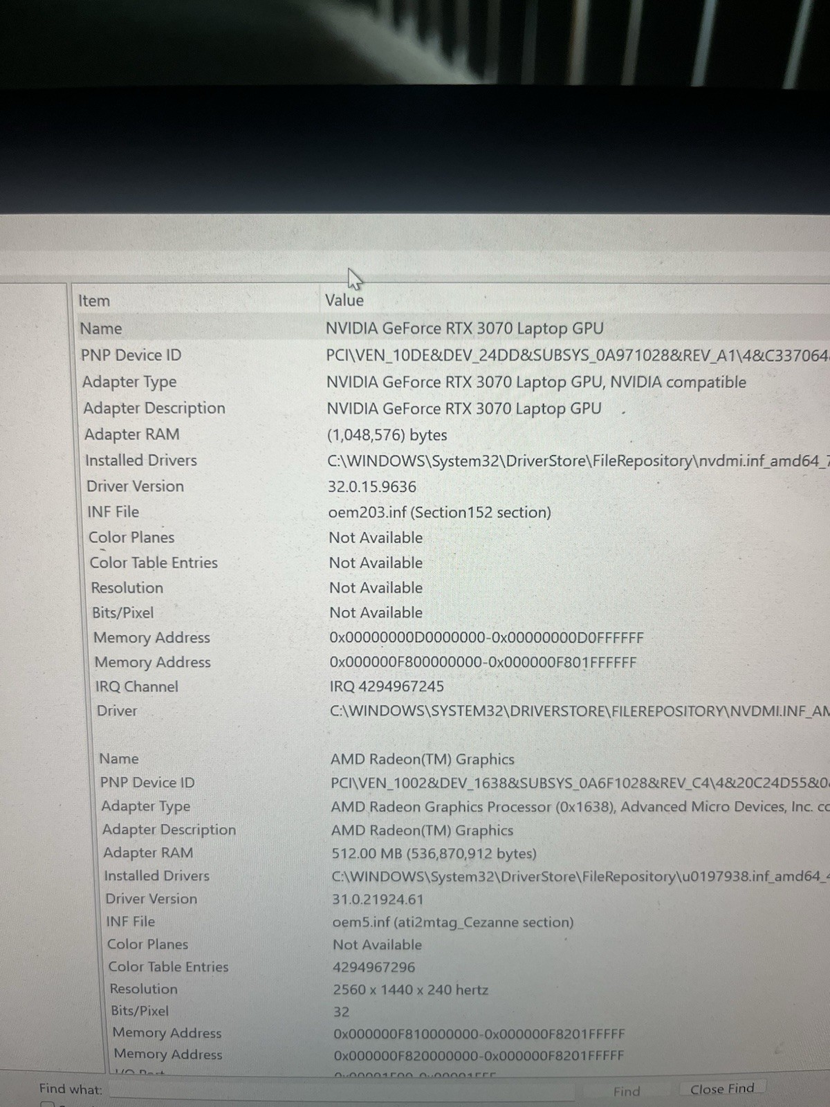 Alienware m15 Ryzen Ed. R5 15in Ryzen 9 5900HX RTX 3070 16GB 512GB W11