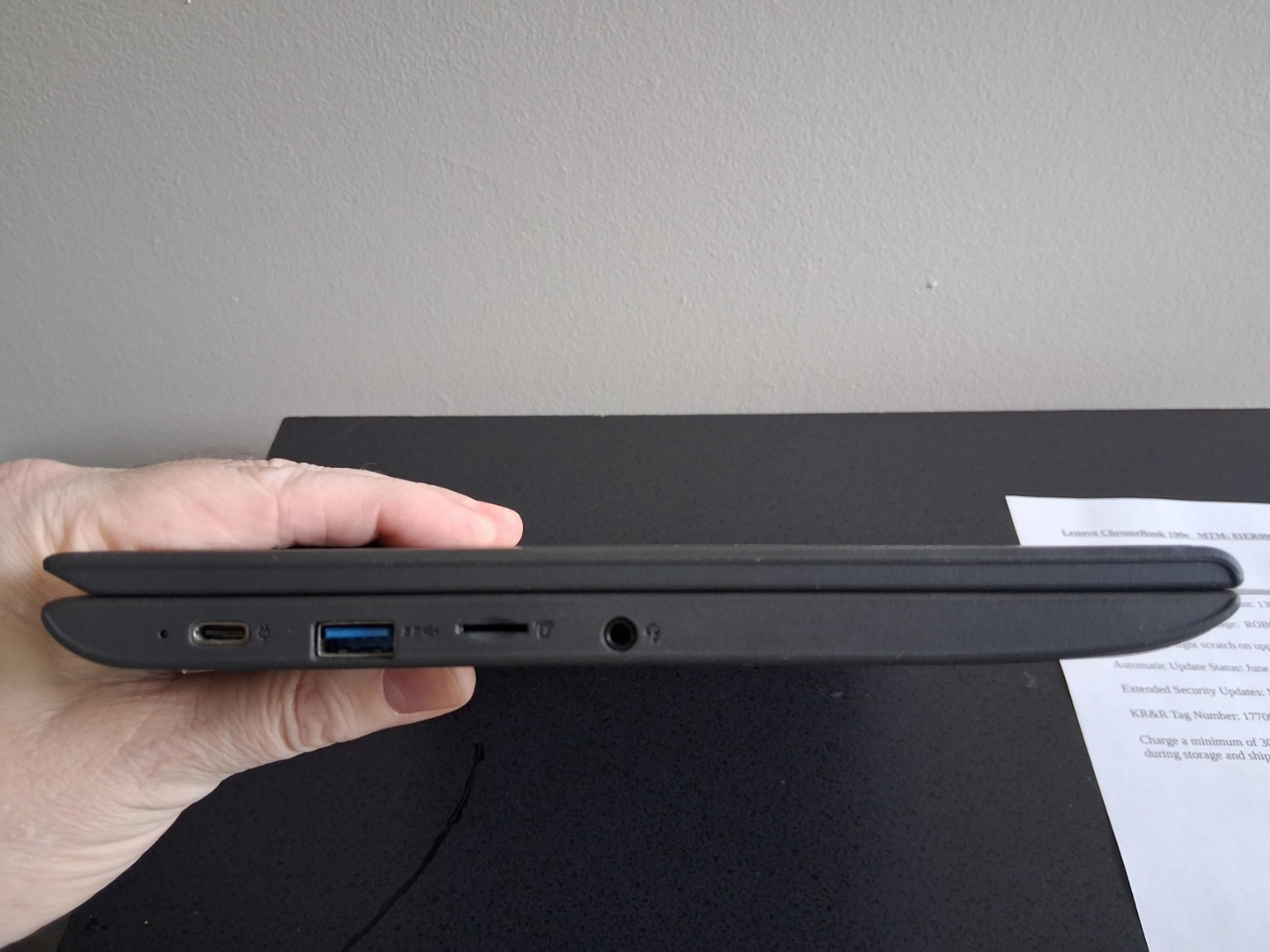 Lenovo 100e Chromebook 11.6″ (32 GB, Intel Celeron N, 2.4 GHz, 4 GB) #177007