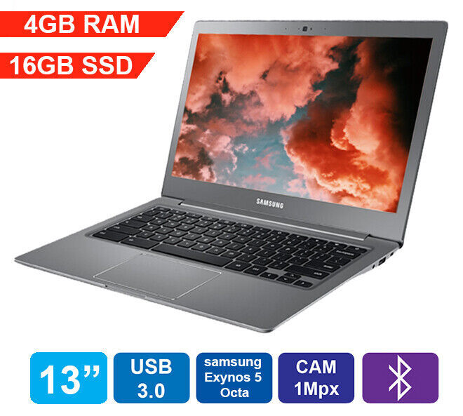 Samsung Chromebook XE503C32 Exynos Quad Core 4GB RAM 16GB eMMc WebCam HDMI