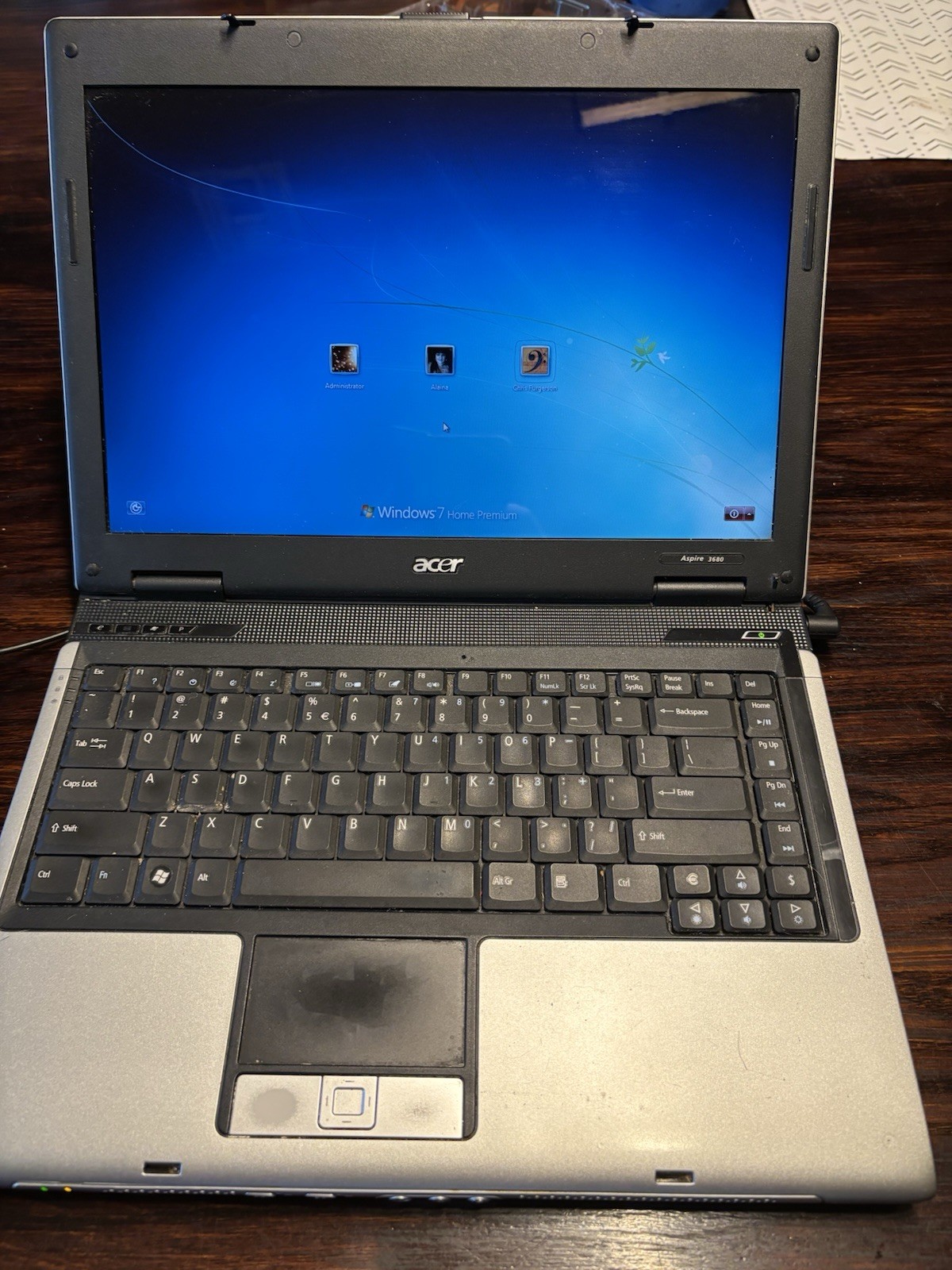 Acer Aspire 3680 Laptop Notebook 14.1″ Windows 7 Unknown Password