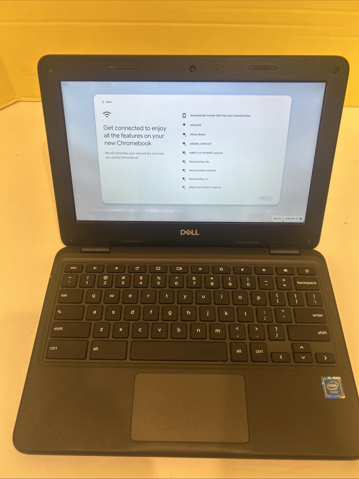Dell Chromebook 3100 Touchscreen Working Great Screen Imperfections No Charger