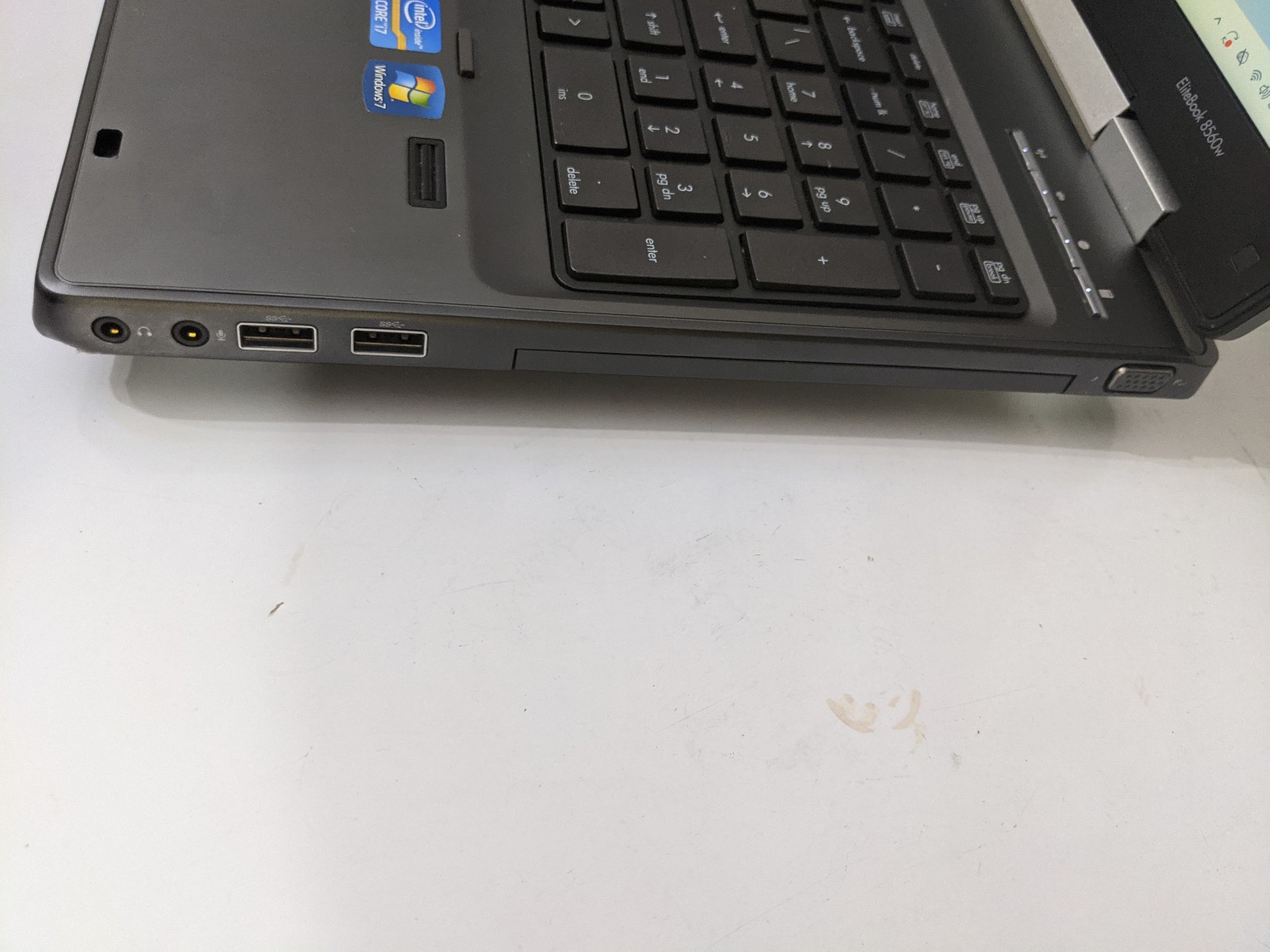 HP EliteBook 8560w 15.6” / i7- 2670QM@ 2.20GHz/ 16GB RAM/ 256GB SSD