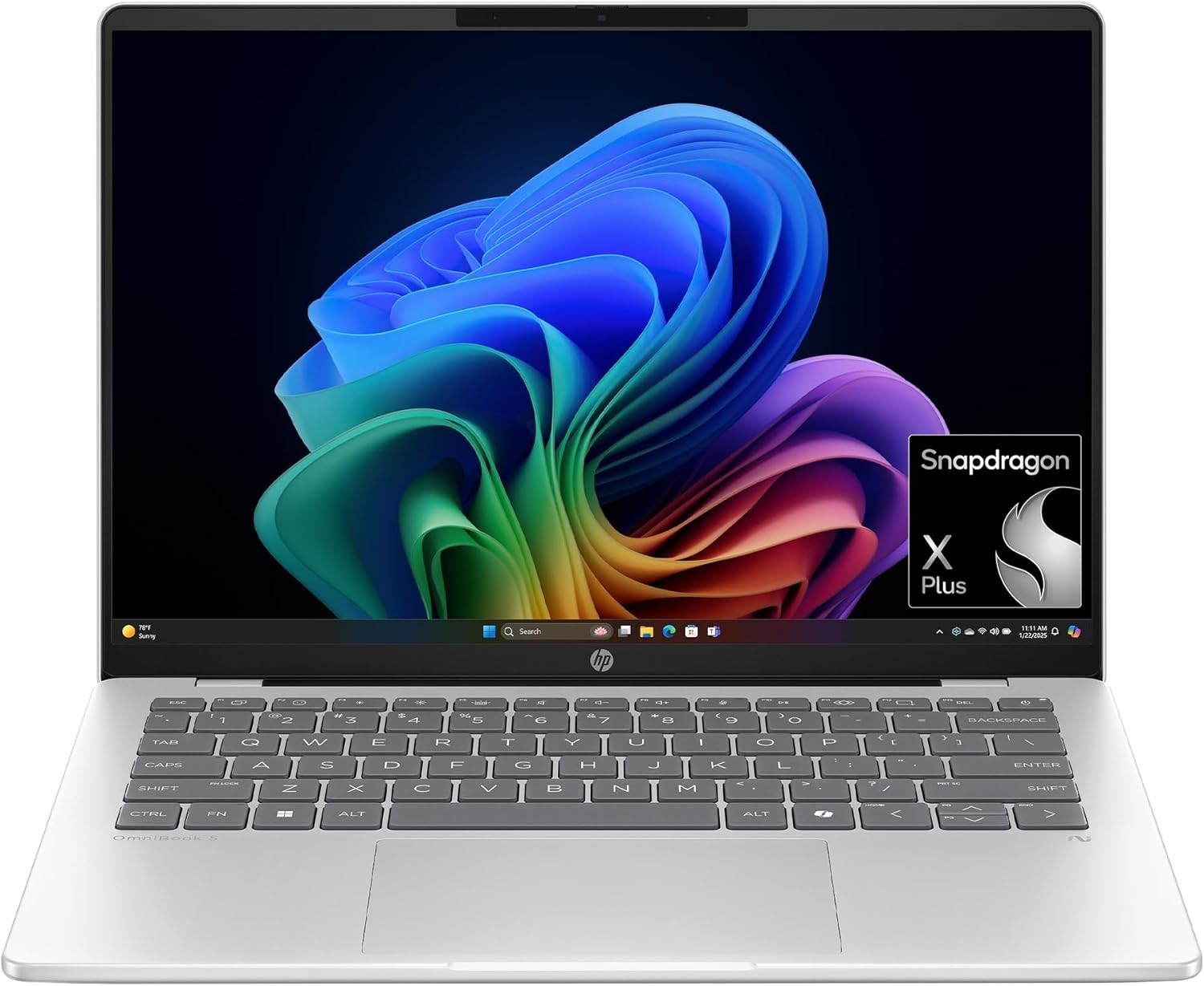 HP OmniBook 5 14-he0099nr AI PC OLED Snapdragon X Plus X1P-42-100 16GB 1TB SSD