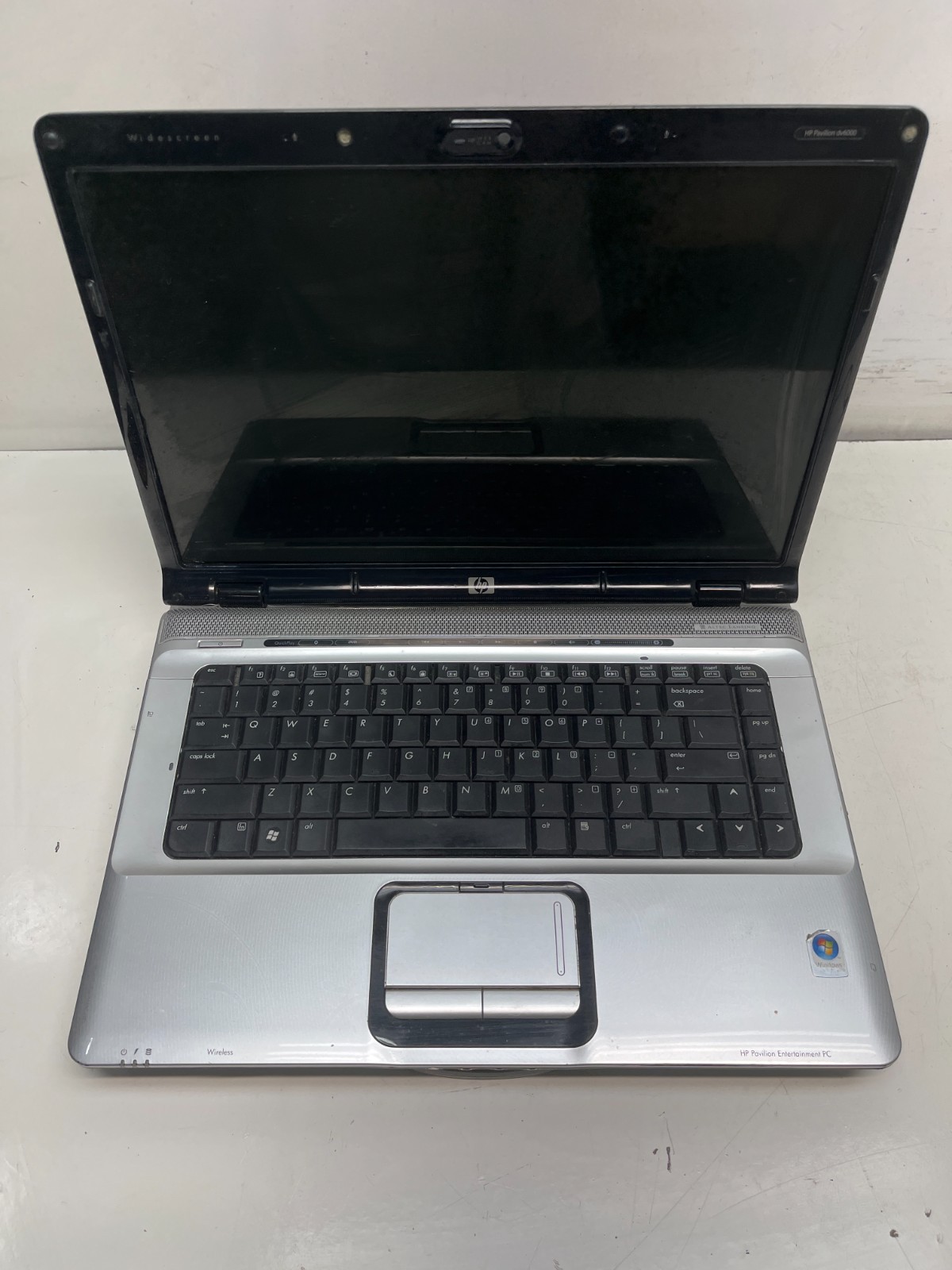 Hp Pavilion dv6700 AMD Turion 64 X2 TL-60 NO RAM NO HDD NO BAT – FOR PARTS