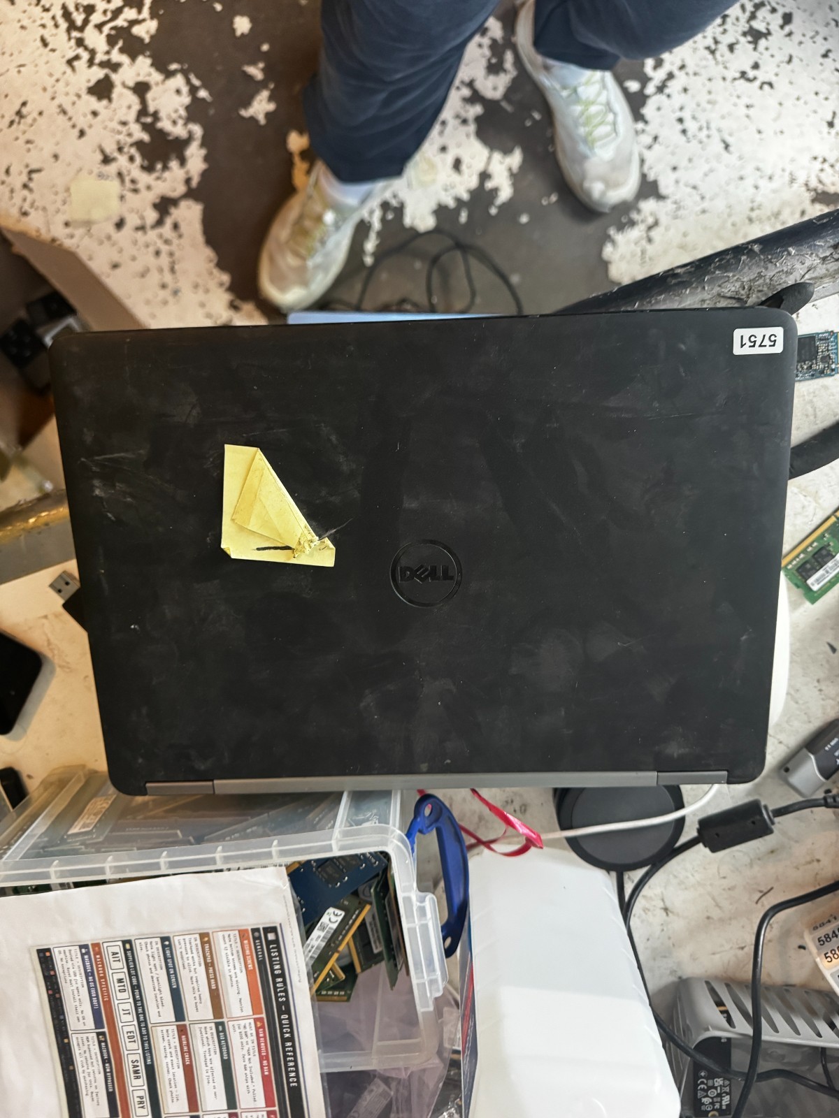 Dell Latitude E7270 Core I5 Laptop for Parts/Repair #5751