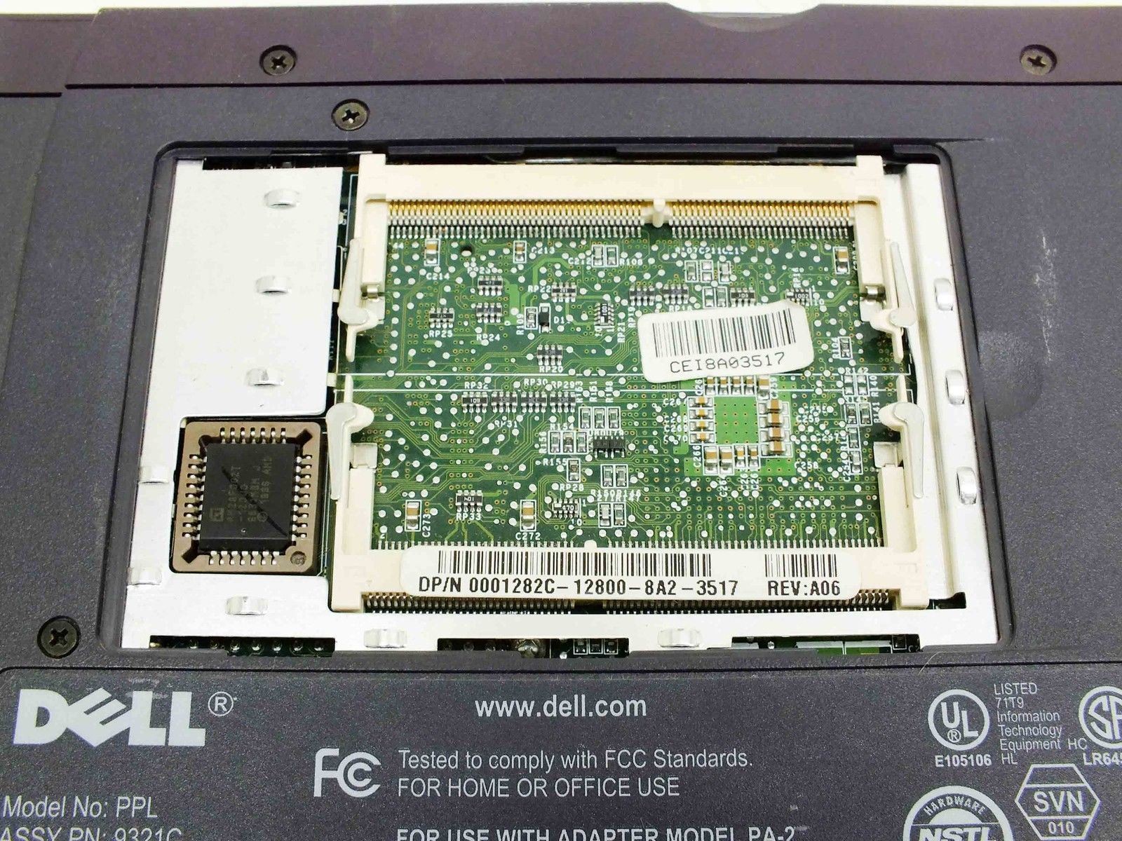Dell 9321C PII 300MHz Laptop – Latitude CPi D266XT – Missing Parts + Damage