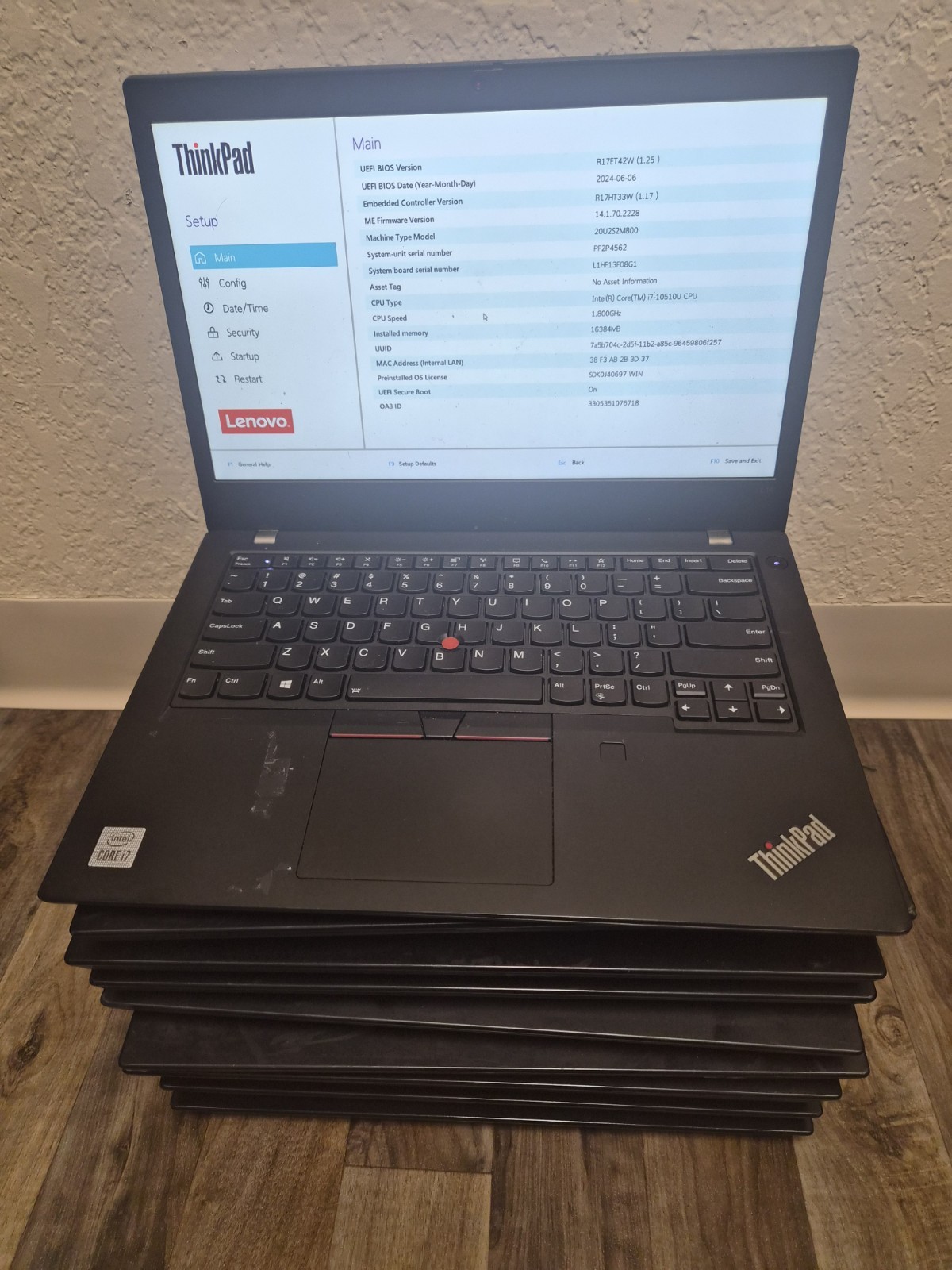 Lenovo ThinkPad L14 Gen 1, Core i7 10th Gen No Ssd No Ram