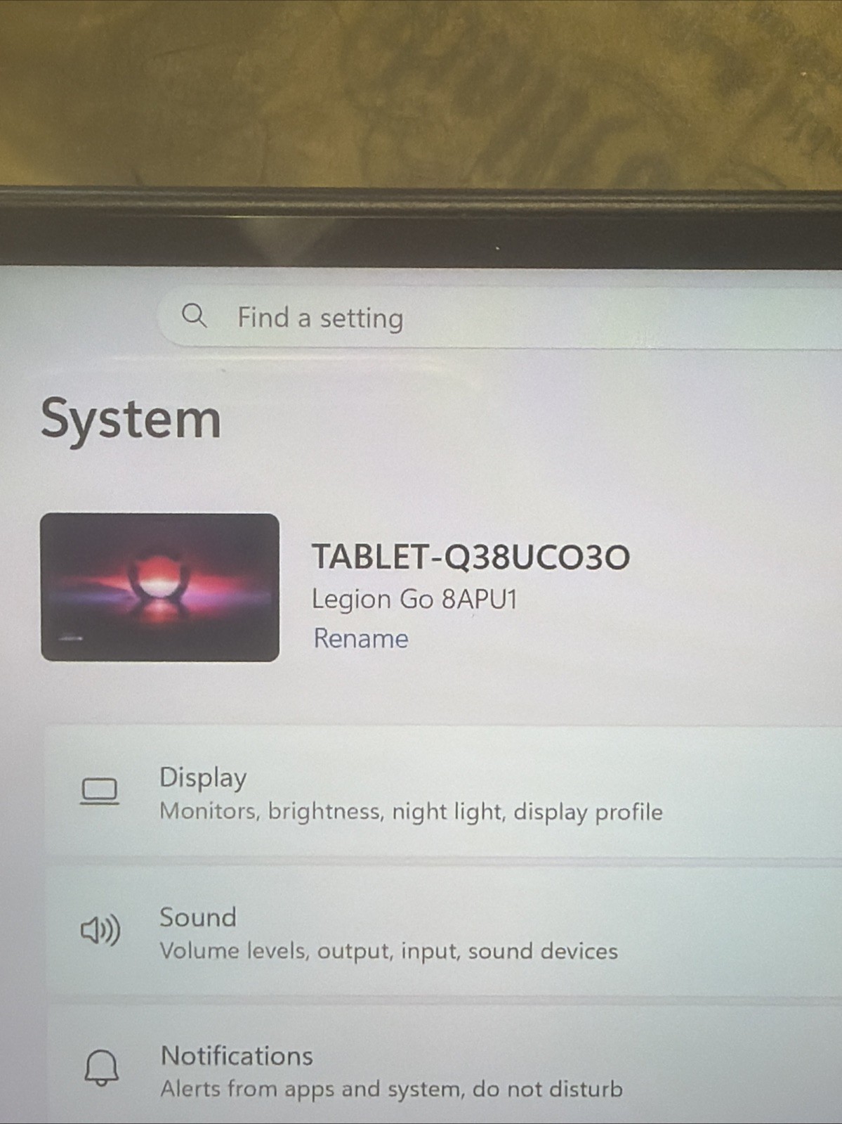 Lenovo Legion Go Handheld 8.8″ AMD Ryzen Z1 Extreme 16GB 1TB 8APU1 | USED