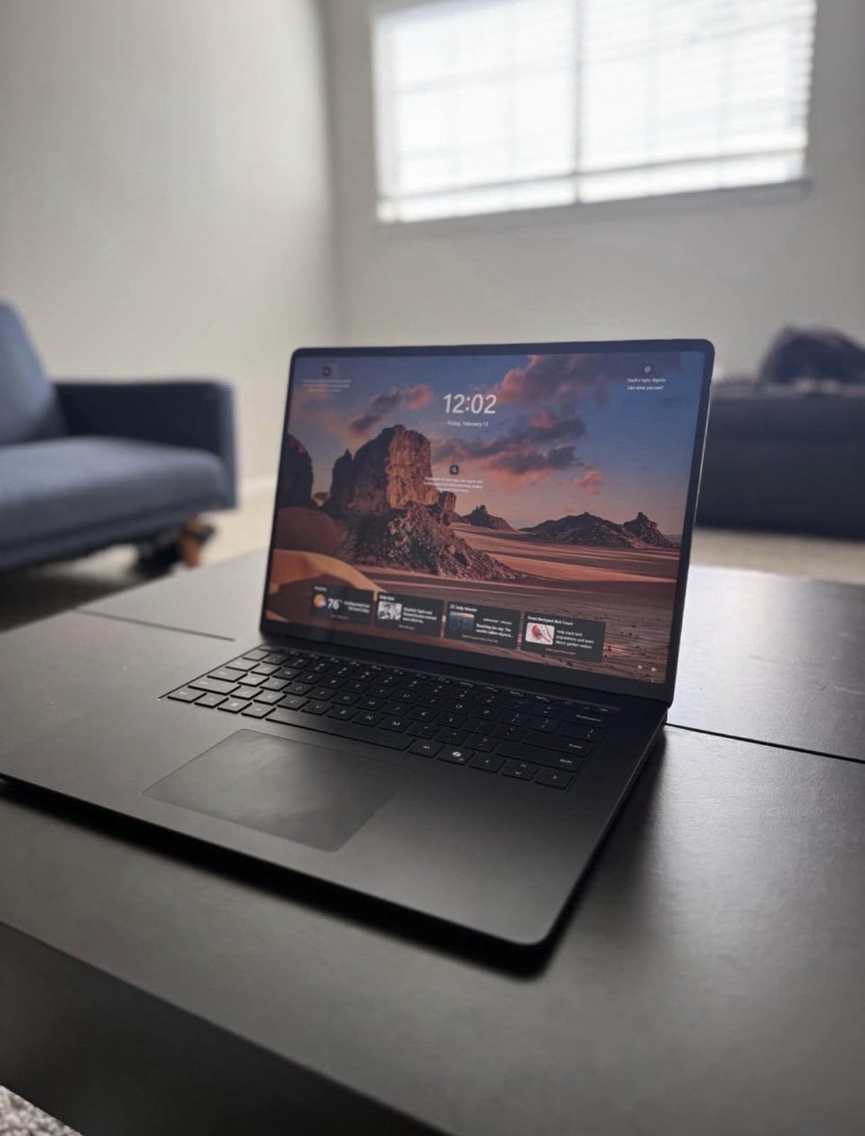 Surface Laptop, 15-inch Snapdragon® X Elite (12 Core), Black, 32GB RAM, 1TB SSD
