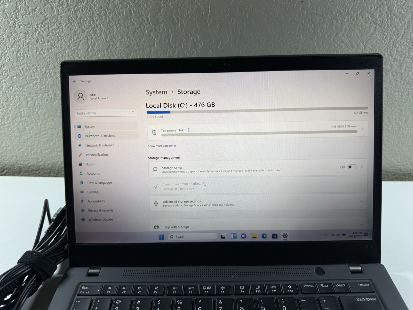 Lenovo ThinkPad T14s Gen 2 i7-1185G7 32GB 14″ FHD 1920×1080 512GB WWAN 4G Touch