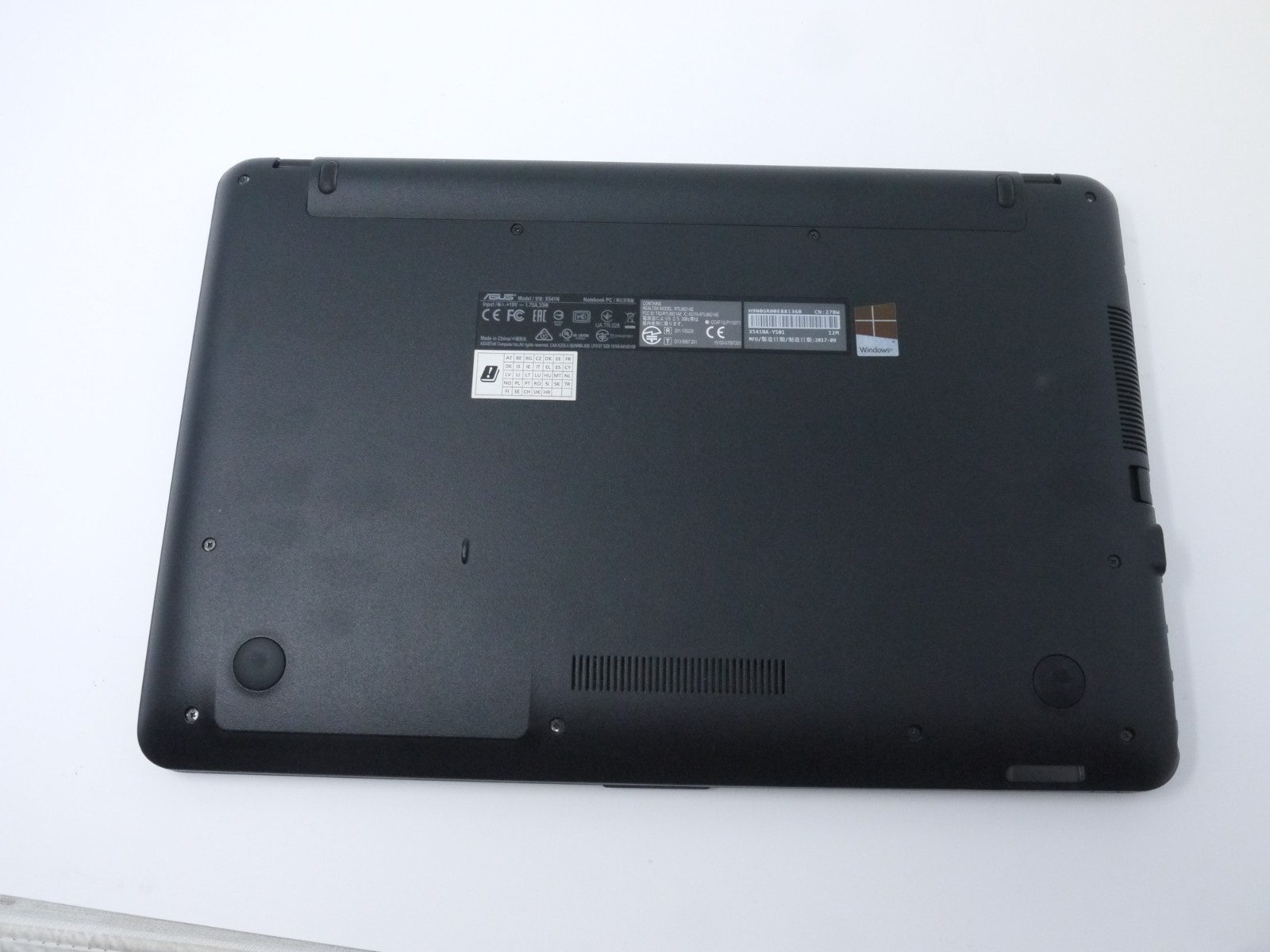 ASUS VivoBook X541NA 15.6″ Laptop – Celeron N3350 / 4GB / 500GB – Dead Battery