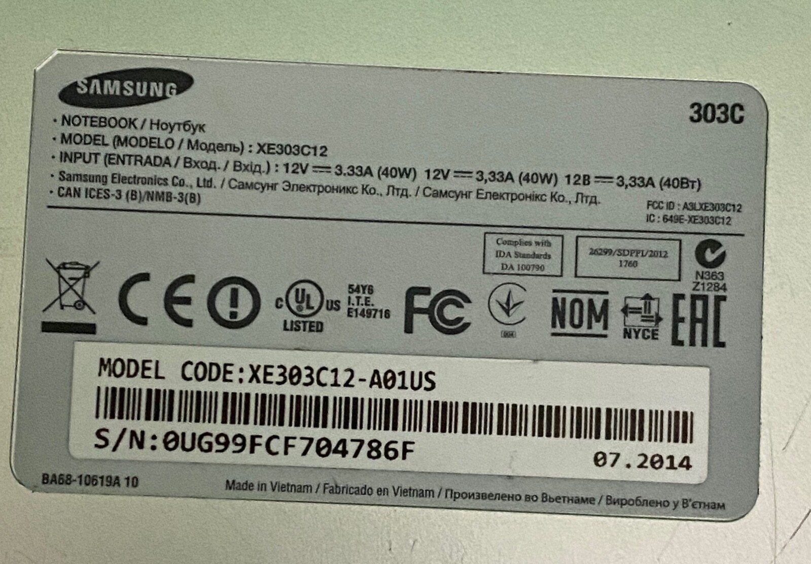 Samsung Chromebook X3303C12/Samsung DVD-L70 Portable DVD Player/Franklin Wordmas