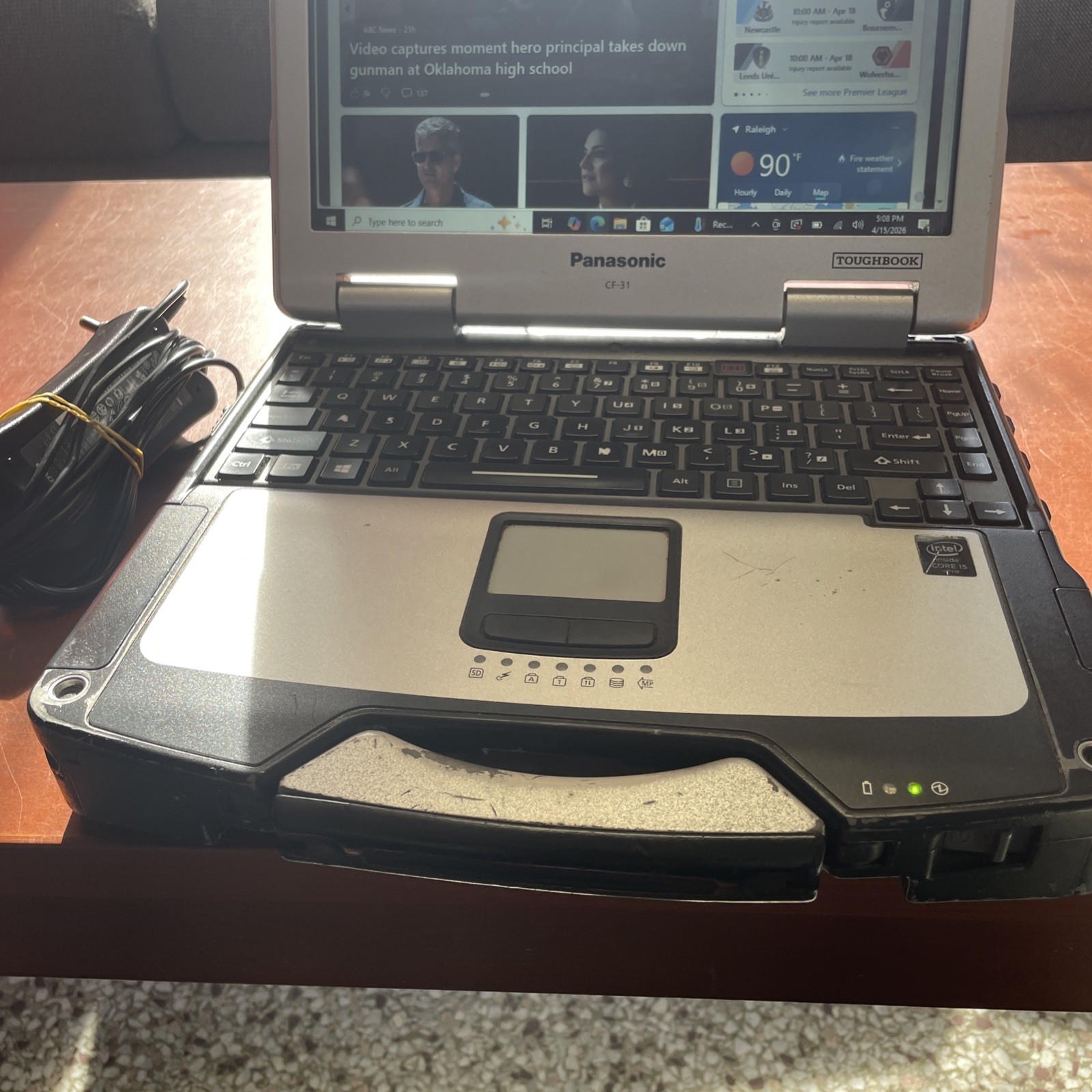 Panasonic Toughbook CF-31 MK4, i5-3340M @2.7GHz, 13.1-inch XGA Touchscreen, 8GB,