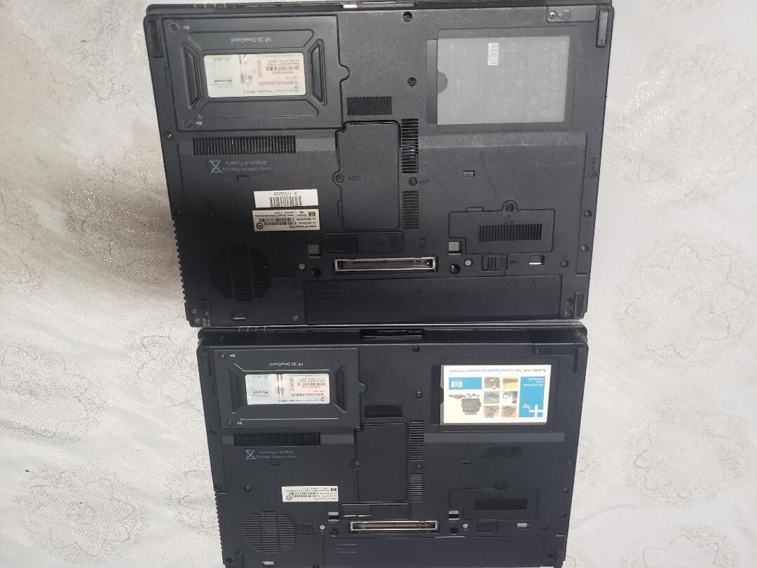 Lot of ( 2 ) HP Compaq 6910p Laptop Core 2 Duo T7100 – 2GB RAM No HDD