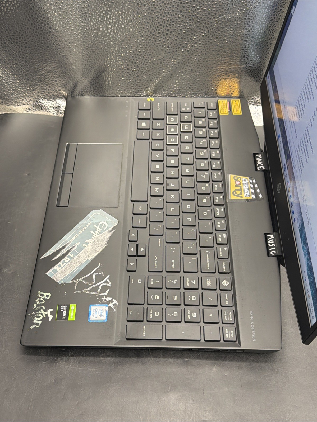 USED HP OMEN 15.6″ FHD (I7-9750H @2.60GHz, 512GB SSD, 32GB RAM, GTX 1660 Ti)