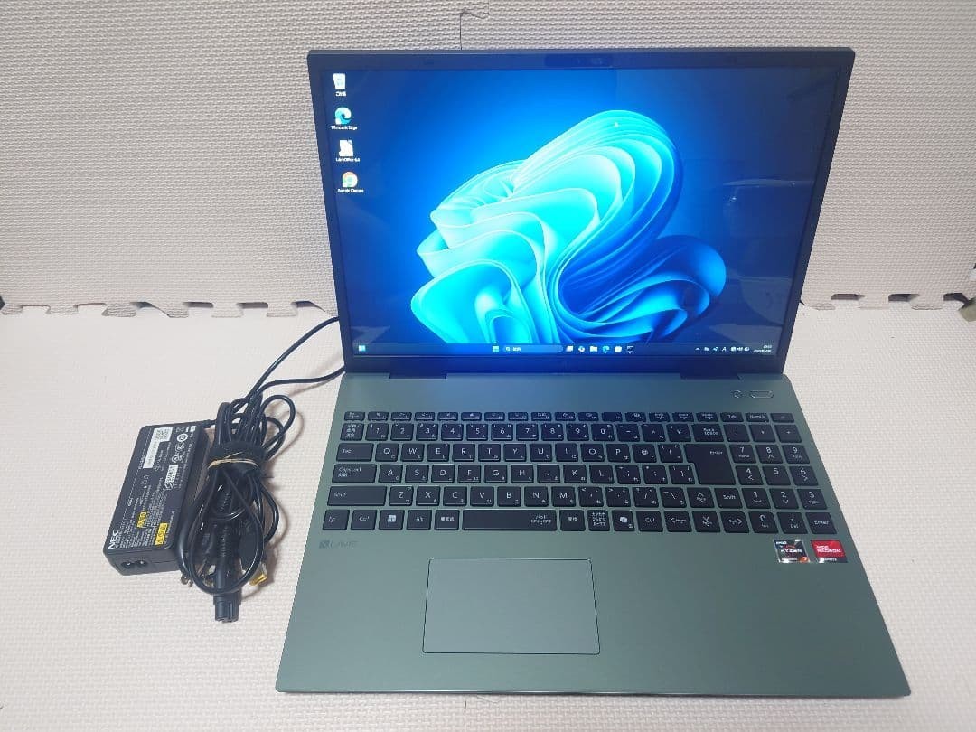 NEC LAVIE N1675/KAE Ryzen 7 7735U Radeon 680 16GB SSD 512GB 16″ WUXGA Win 11 DVD