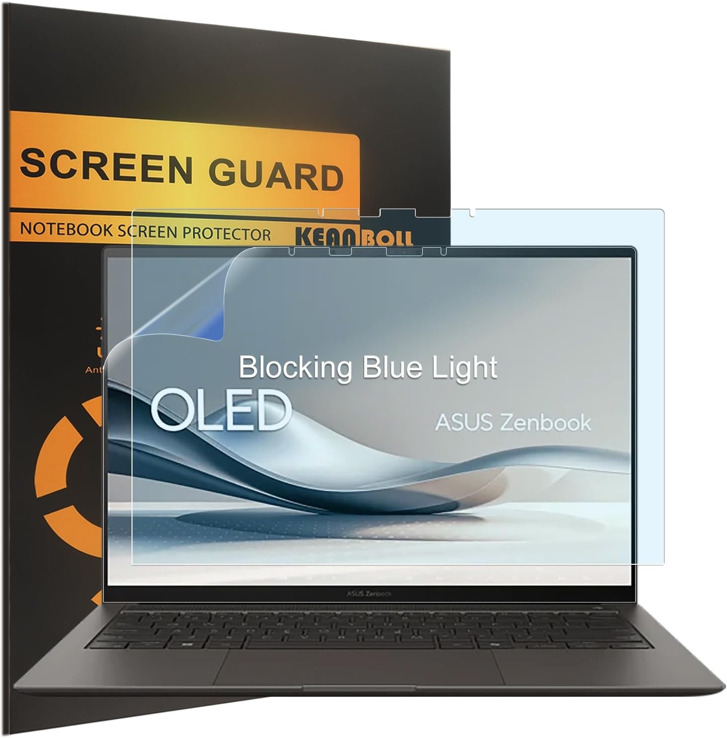 2 Pack Blocking Blue Light Screen Protector for ASUS ZenBook S 14 Laptop (UX5406
