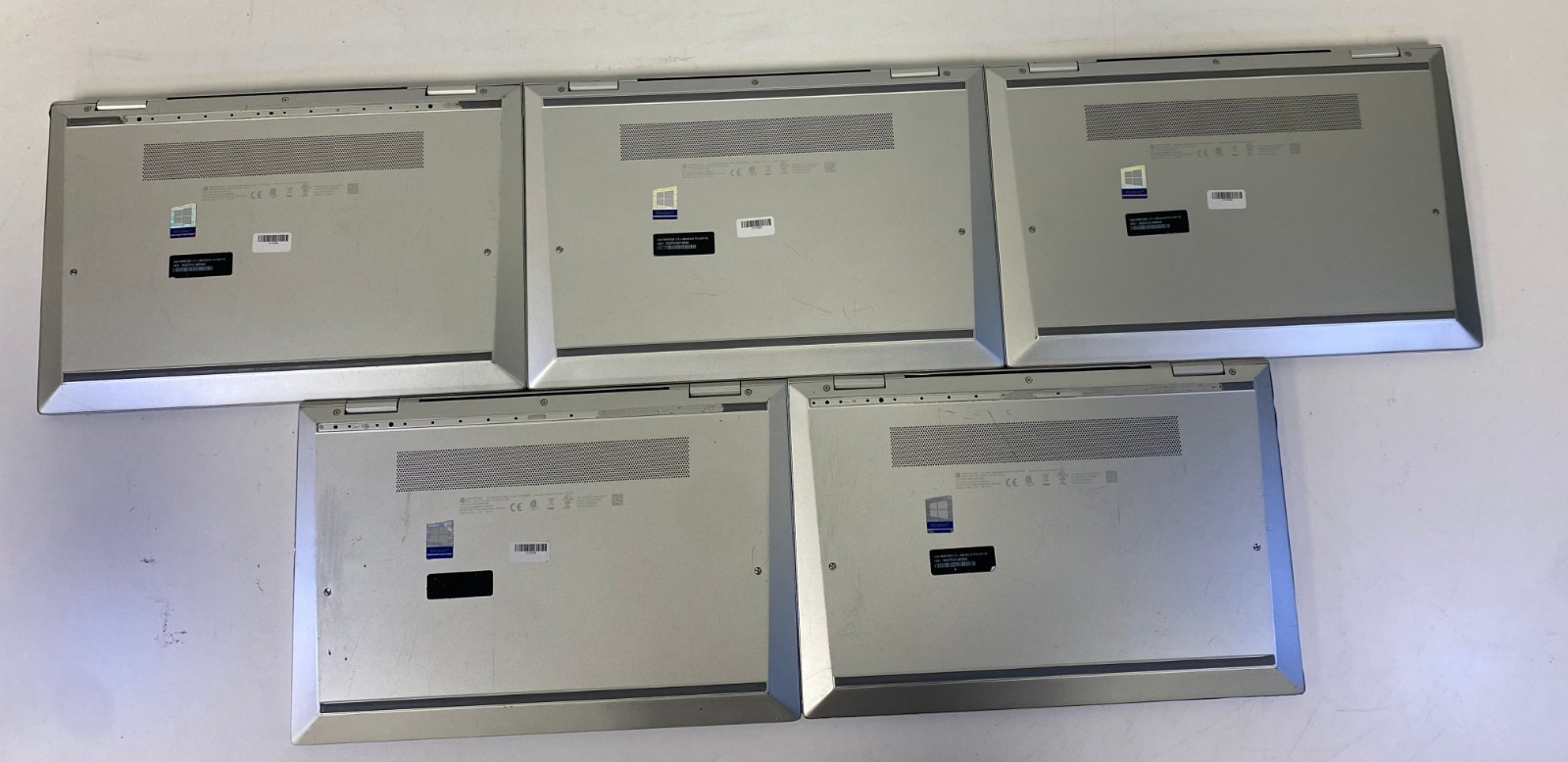 Lot of 5) HP EliteBook X360 830 G7 i7-10810u @ 1.10 GHz 16GB RAM NO SSD/OS/AC