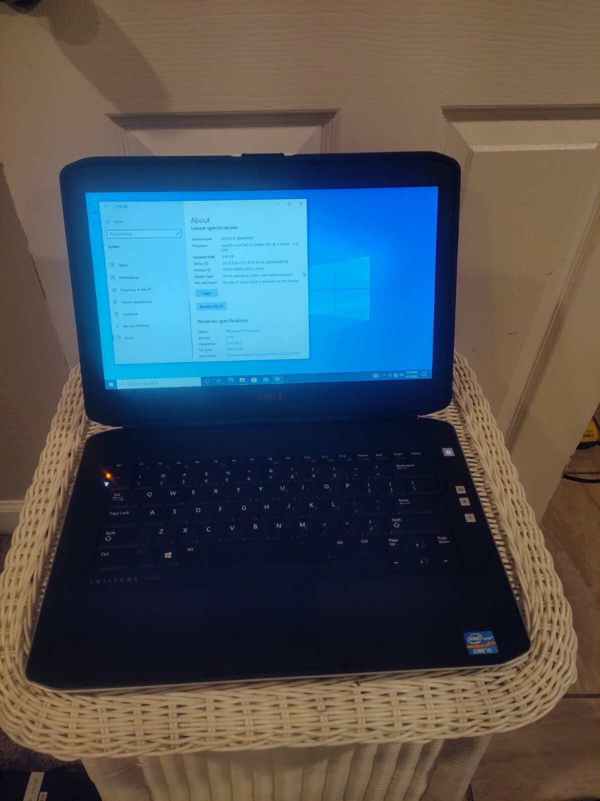 Dell Latitude E5430 14″ Core i5-3340M 8GB Ram 300GB HDD Windows 10 Enterprise