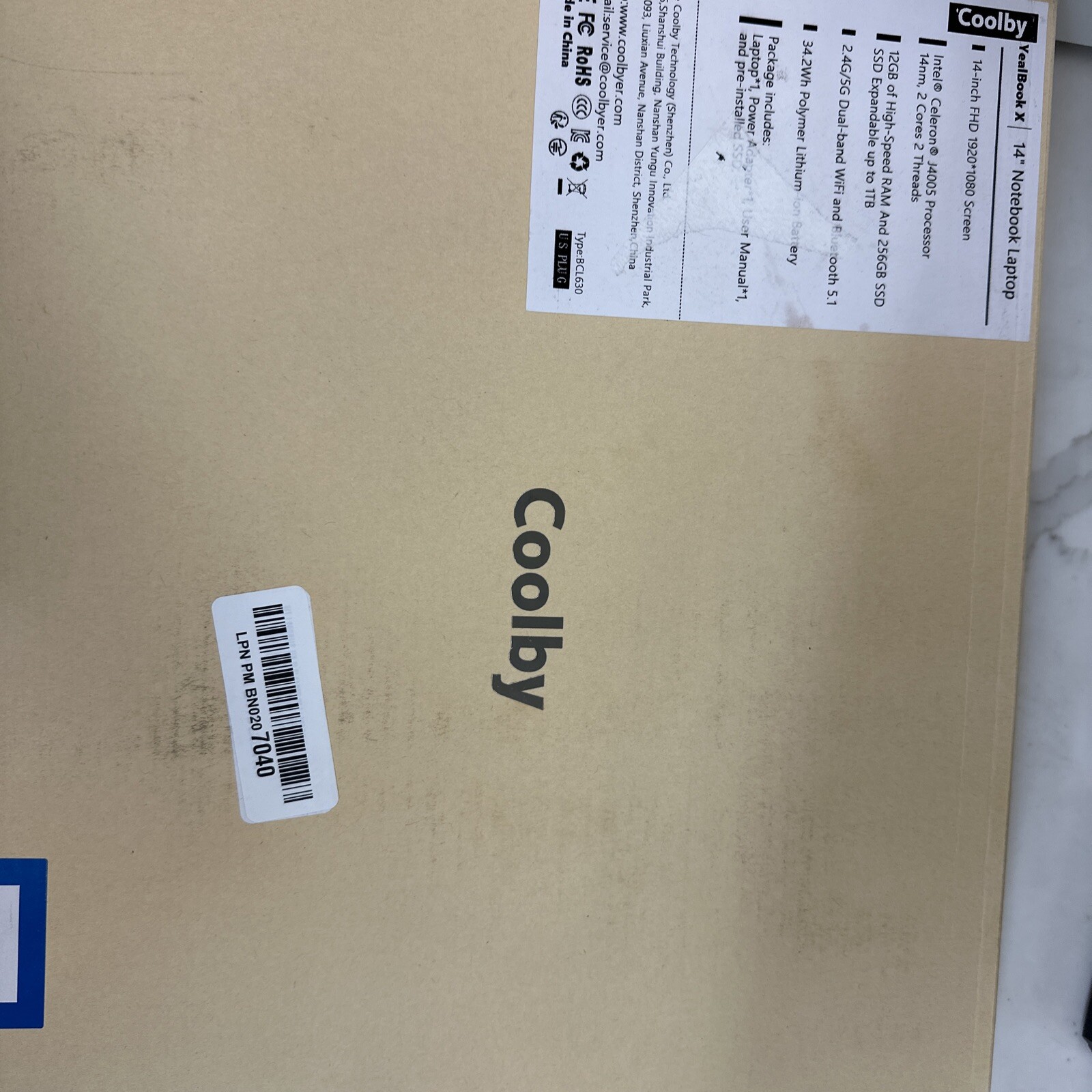 Coolby 2023 Windows 11 Laptop Computer 14.1 inch Notebook PC with Intel J4005…