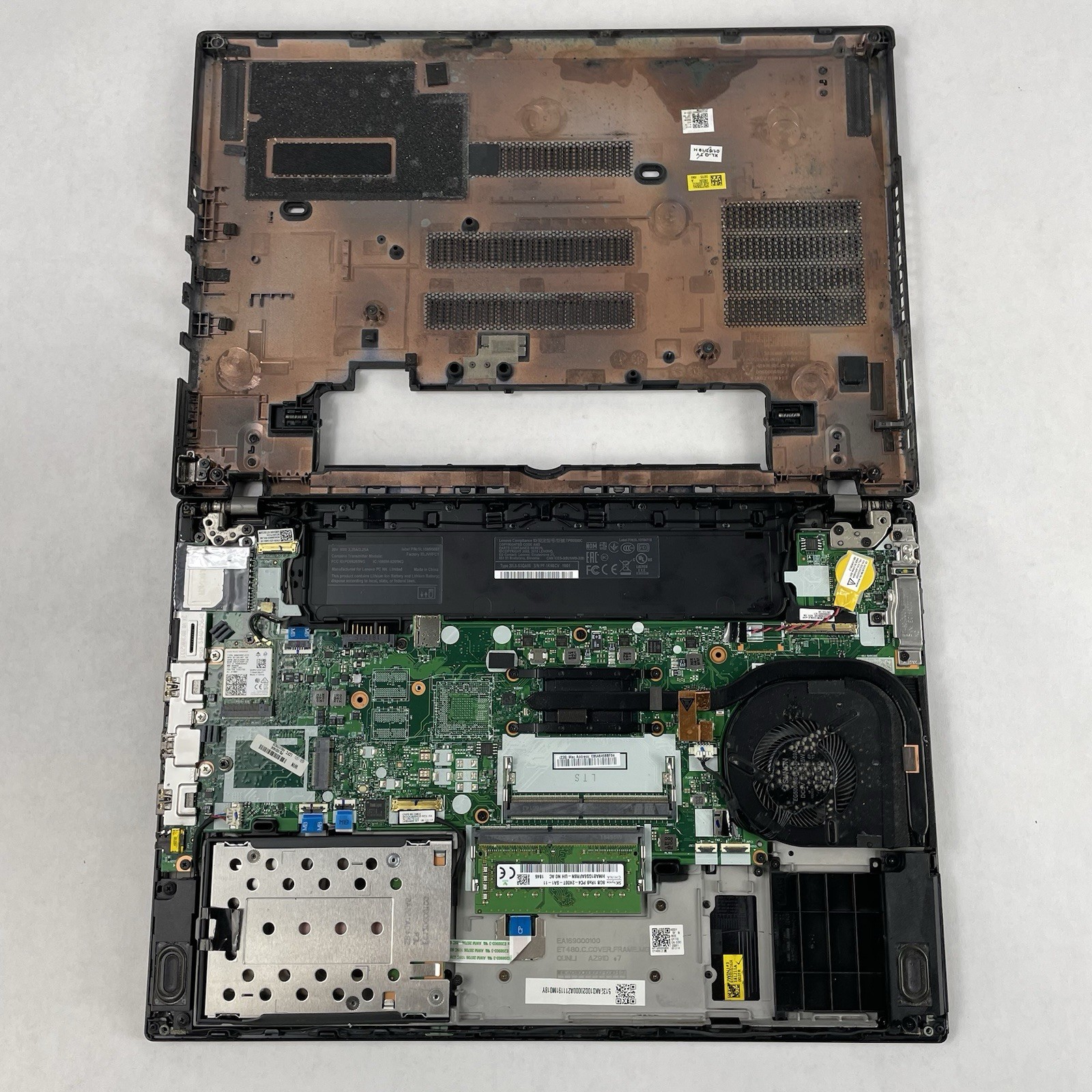 Lenovo ThinkPad T480 14″ i5-8350U 1.70 GHz 8 GB RAM No SSD/OS/AC/Batt – READ