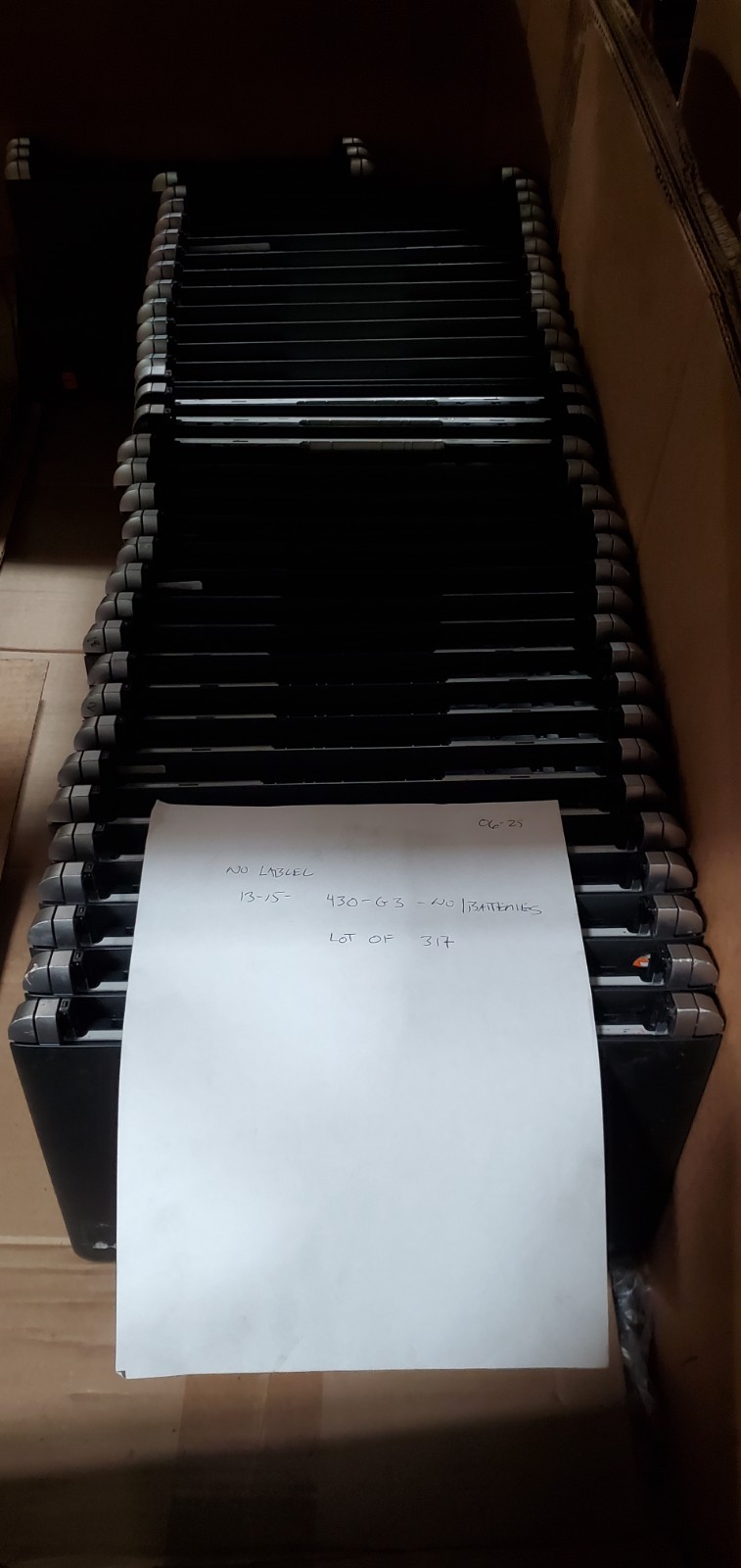 Lot x 310 HP Probook 430 G3 Laptop i3/i5 No SSD/HDD/BAT/BIOs Locked Untested