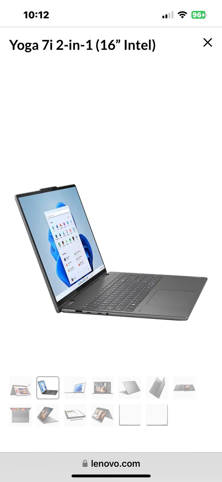 Yoga 7i 2-in-1 (16″ Intel)