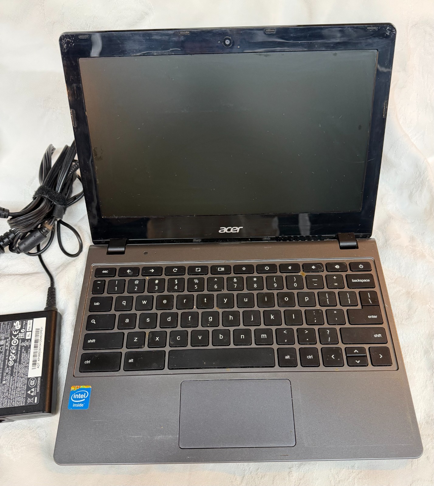 Acer Chromebook C720-2827 11.6″ Celeron 2955U 2GB RAM Charger Tested