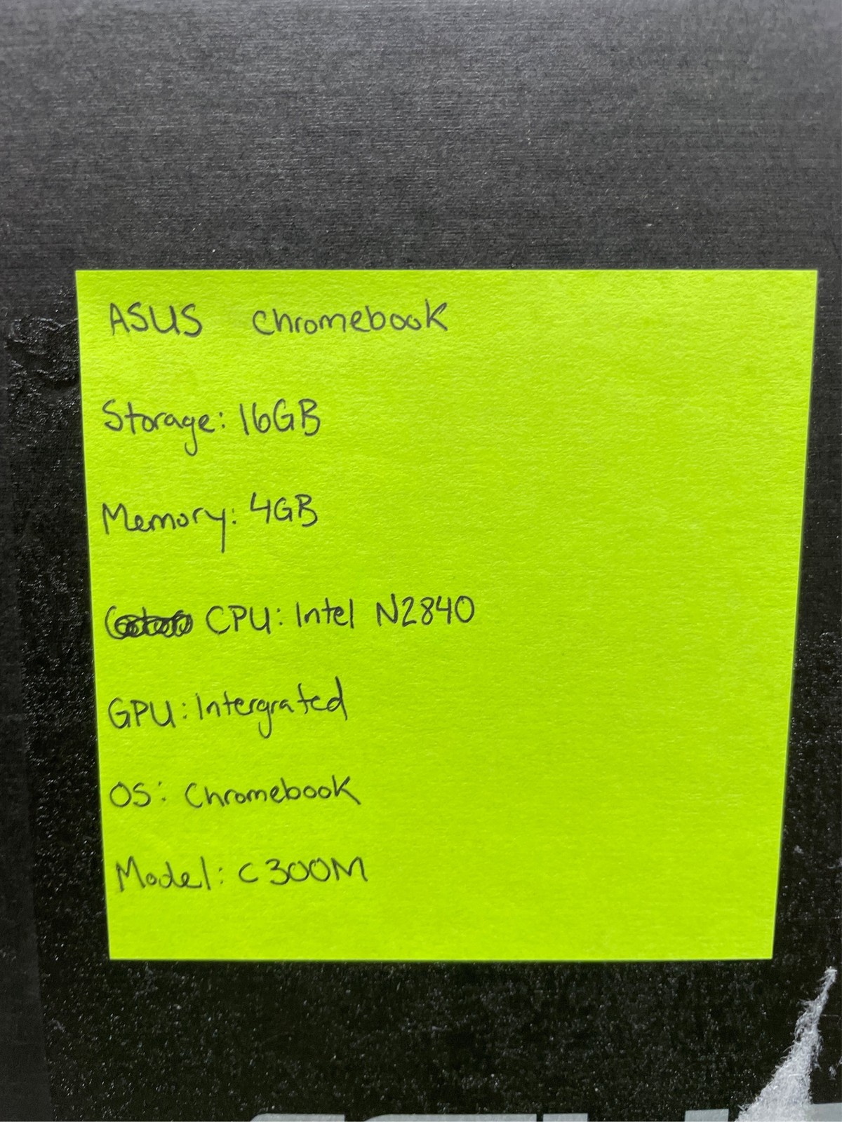 ASUS C300MA-DH02 Chromebook 13.3′ Chrome OS 1