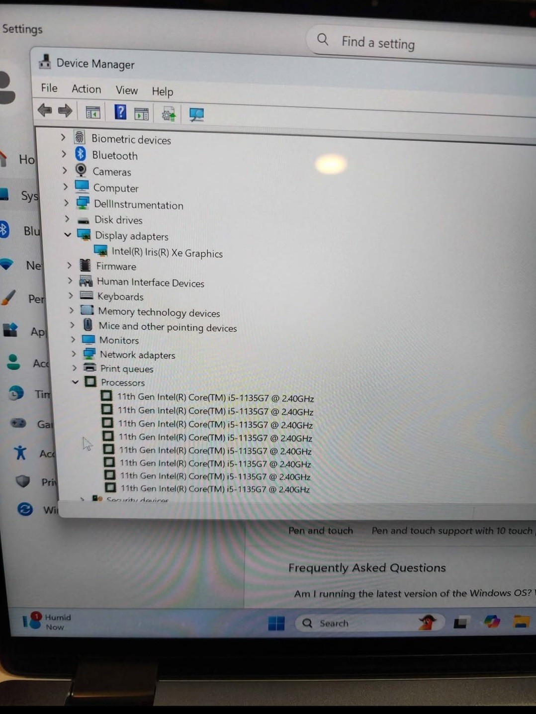 Dell Latitude 9420 2-in1, i5 11th Gen, 256GB NVME, Grade A+