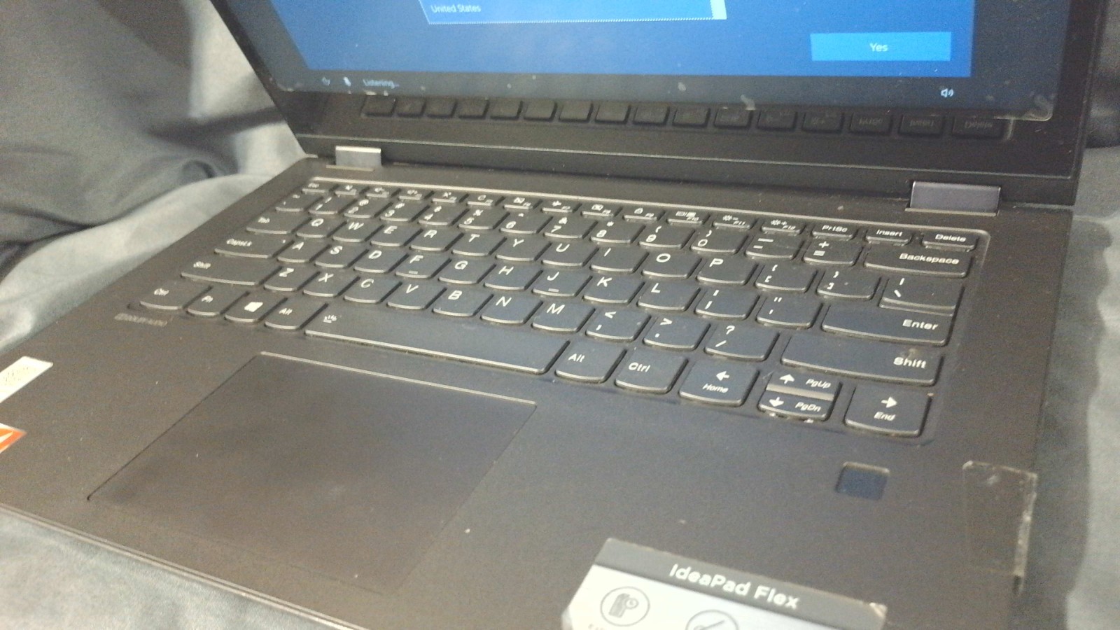 Lenovo Flex 14 w Pen Power Plug & Bag Read Info For Full Specs AMD Rizen