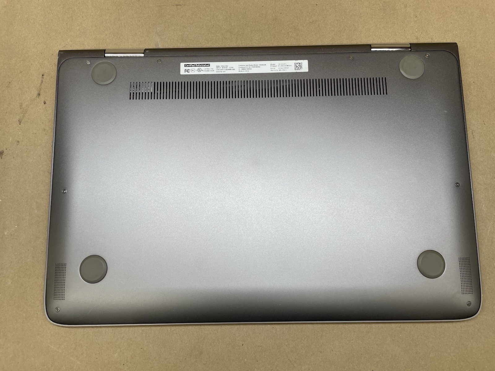 HP Envy x360 Convertible 13, i7-7500U @ 2.70GHz 16GB RAM NO SSD *READ*