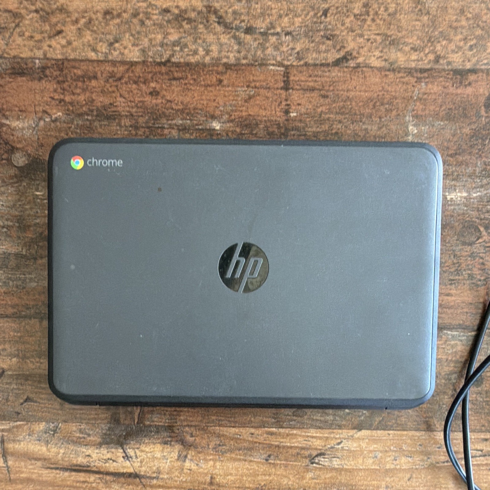 HP Chromebook 11.6in Intel Celeron N3060 Chrome OS Gray Webcam w/Charger