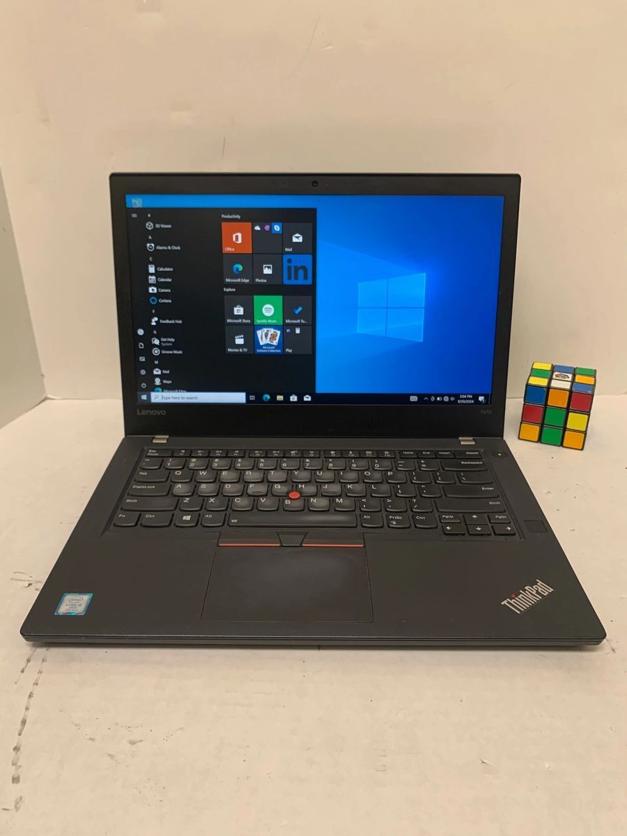 Intel I5-7300U Lenovo T470-8 RAM, 512 GB SSD, Wind10 Pro