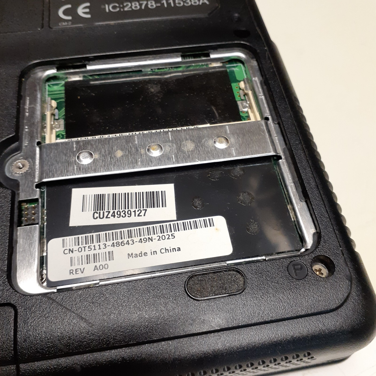 Dell Inspiron 1000 PP08S 14.1″ Powers On 256 MB RAM No HDD No CDROM Parts/Repair