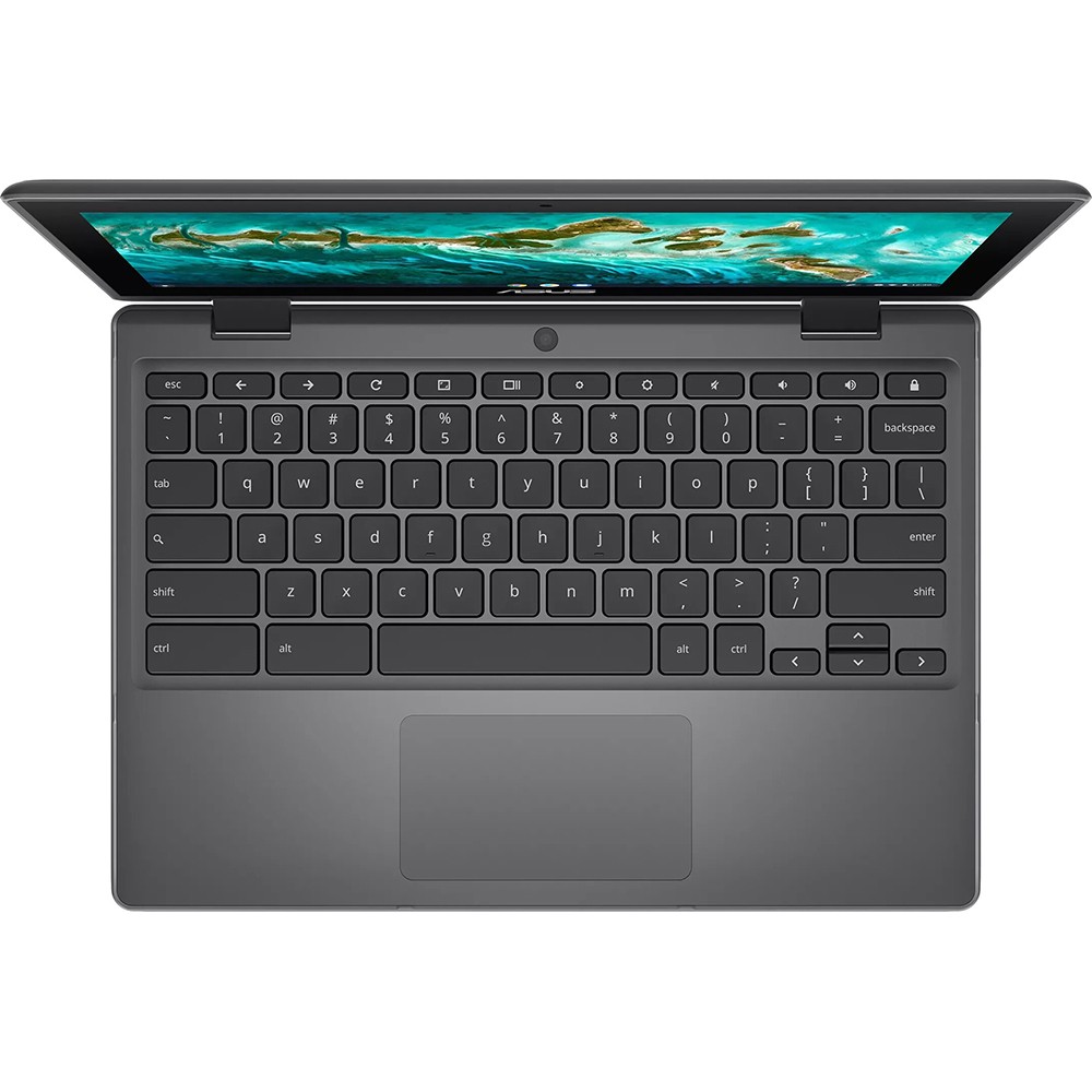 Asus 11.6″ Flip CR1 Touchscreen ChromeBook in Dark Gray – CR1100FKA-YZ144T