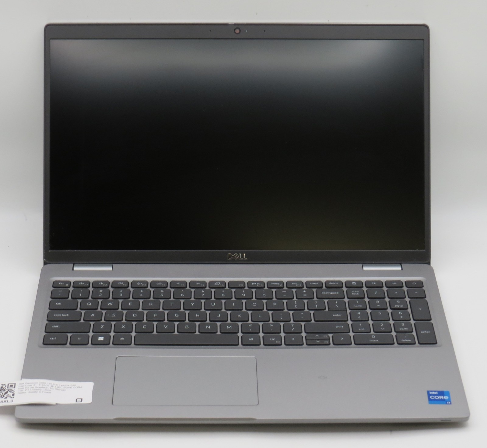 Dell Precision 3560 | i7-118G7 @ 1.8GHz | 15.6″ | No RAM/HDD/OS/AC *REPAIR*
